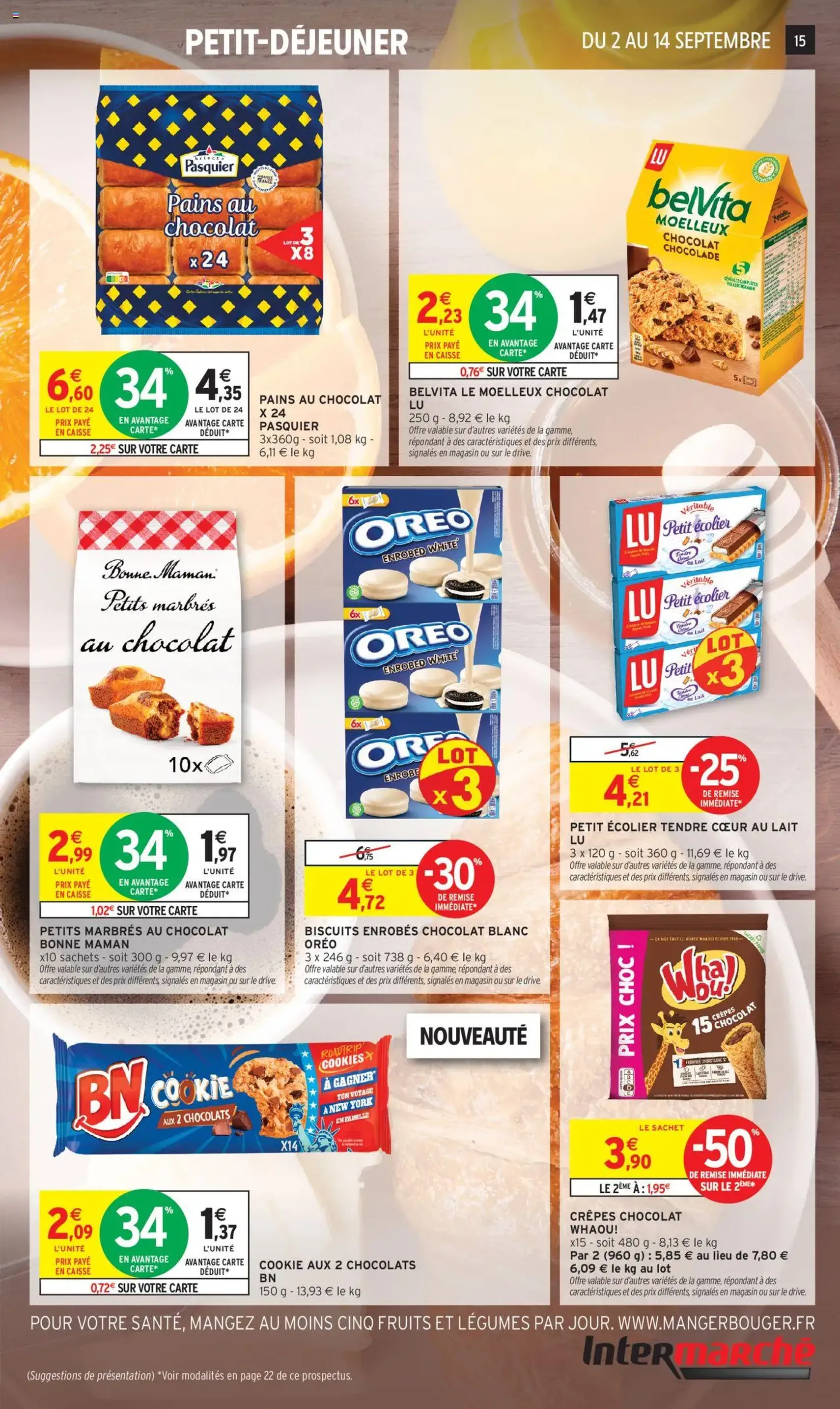 Intermarché Catalogue Découvrez nos offres spéciales rentrée | Super - brochure valable à partir du 02/09/2025, page 15 sur 32 Intermarché Catalogue Découvrez nos offres spéciales rentrée | Super - brochure valable à partir du 02/09/2025, page 15 sur 32