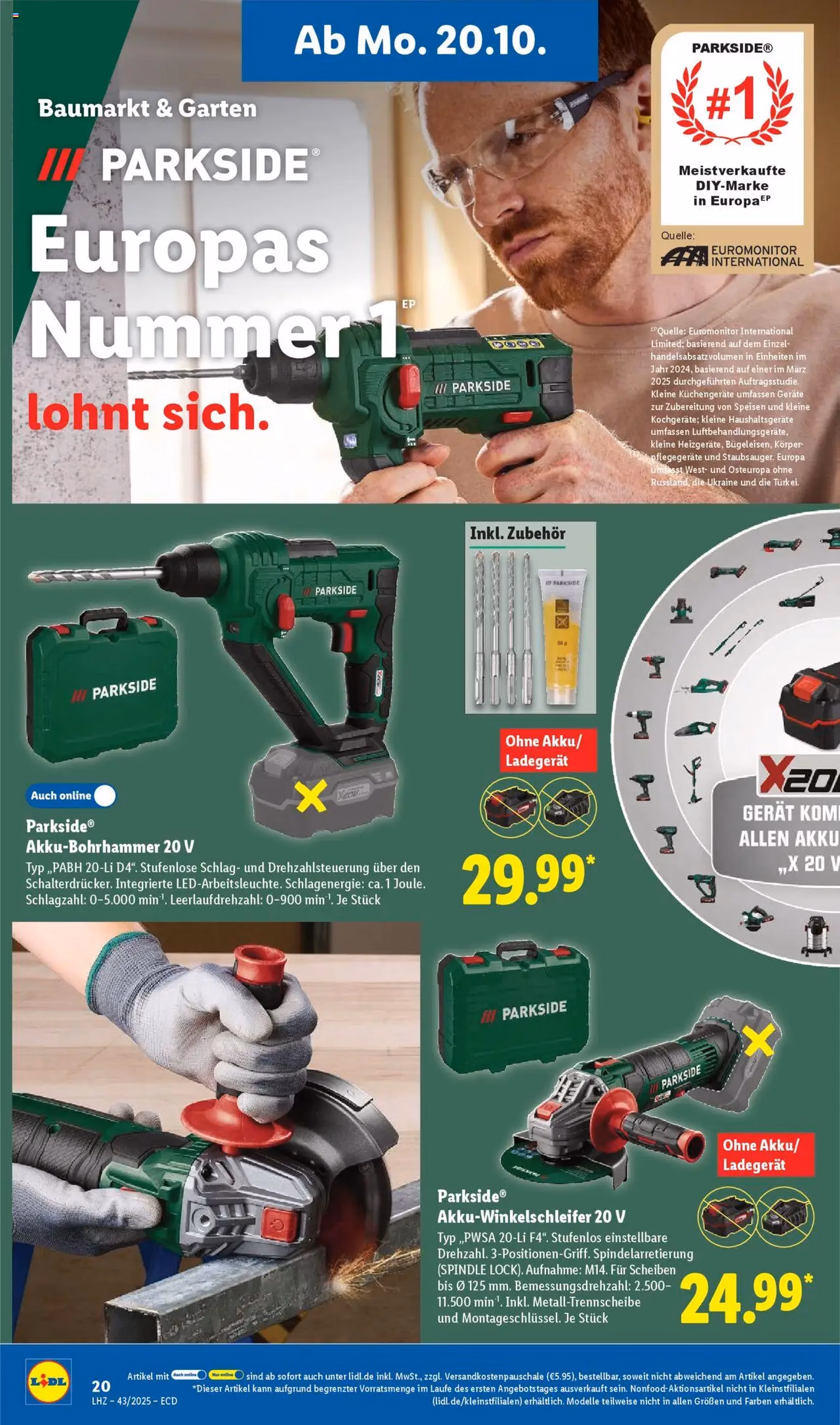 Lidl - Prospekt - Gültiger Prospekt ab 20.10.2025, Seite 34 von insgesamt 69 Lidl - Prospekt - Gültiger Prospekt ab 20.10.2025, Seite 34 von insgesamt 69