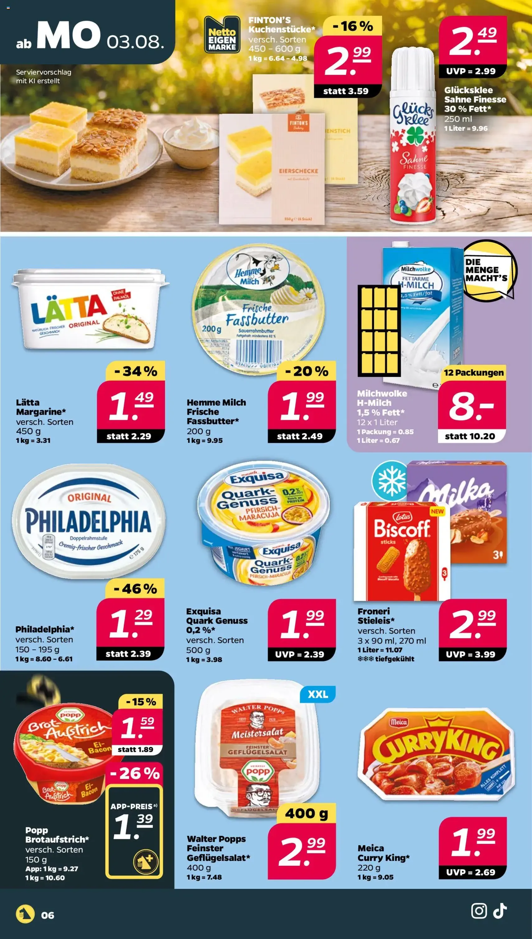 Netto Prospekt - Gültiger Prospekt ab 03.08.2026, Seite 8 von insgesamt 33