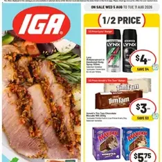 IGA catalogue - Flyer preview valid from 05/08/2026