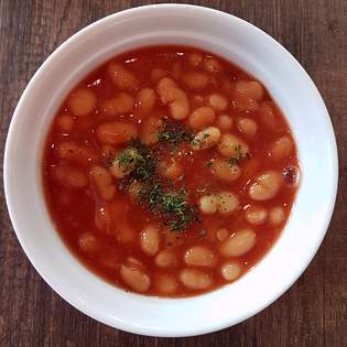 Recipe preview Delicious beans with chorizo