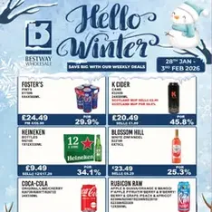 Bestway - 7 Days Delivered only Deals - Flyer preview valid from 28/01/2026