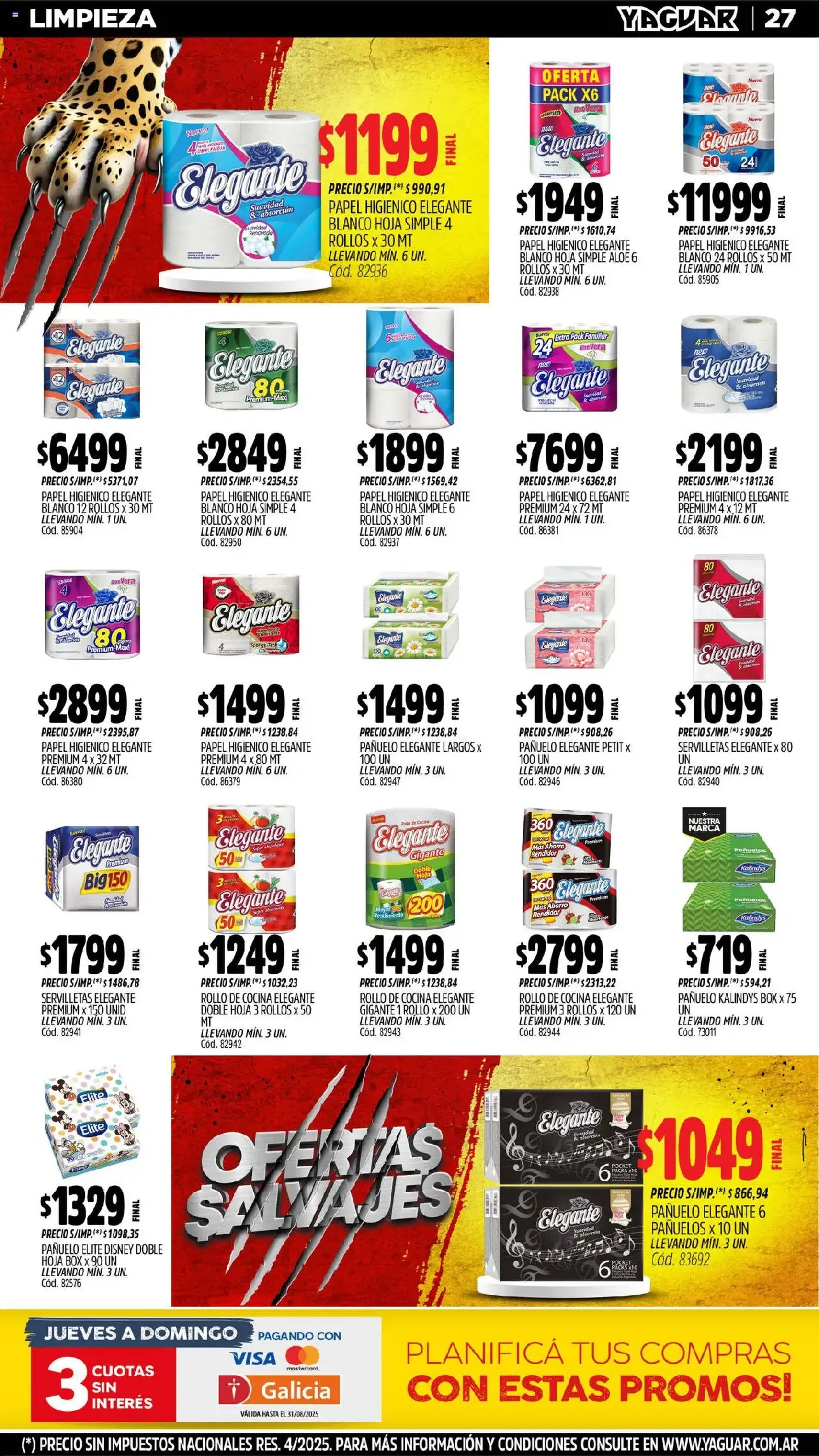 Yaguar catálogo - folleto válido desde 11/08/2025 página 15 de 35