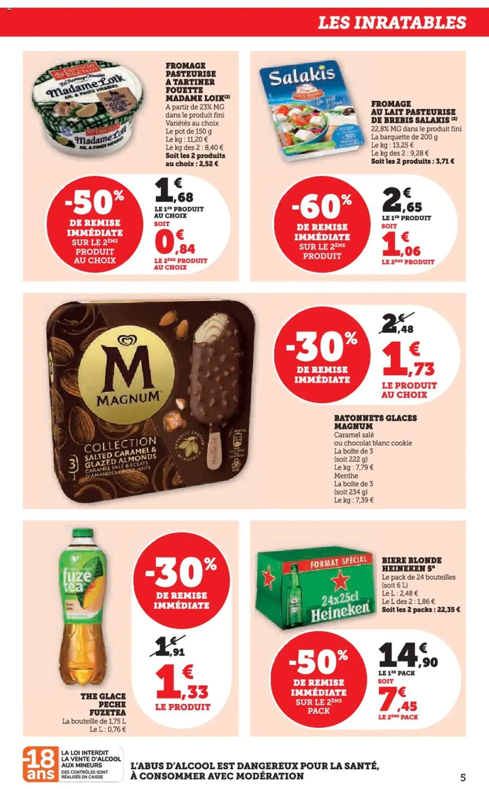 Super U catalogue - brochure valable à partir du 12/08/2025, page 5 sur 24 Super U catalogue - brochure valable à partir du 12/08/2025, page 5 sur 24