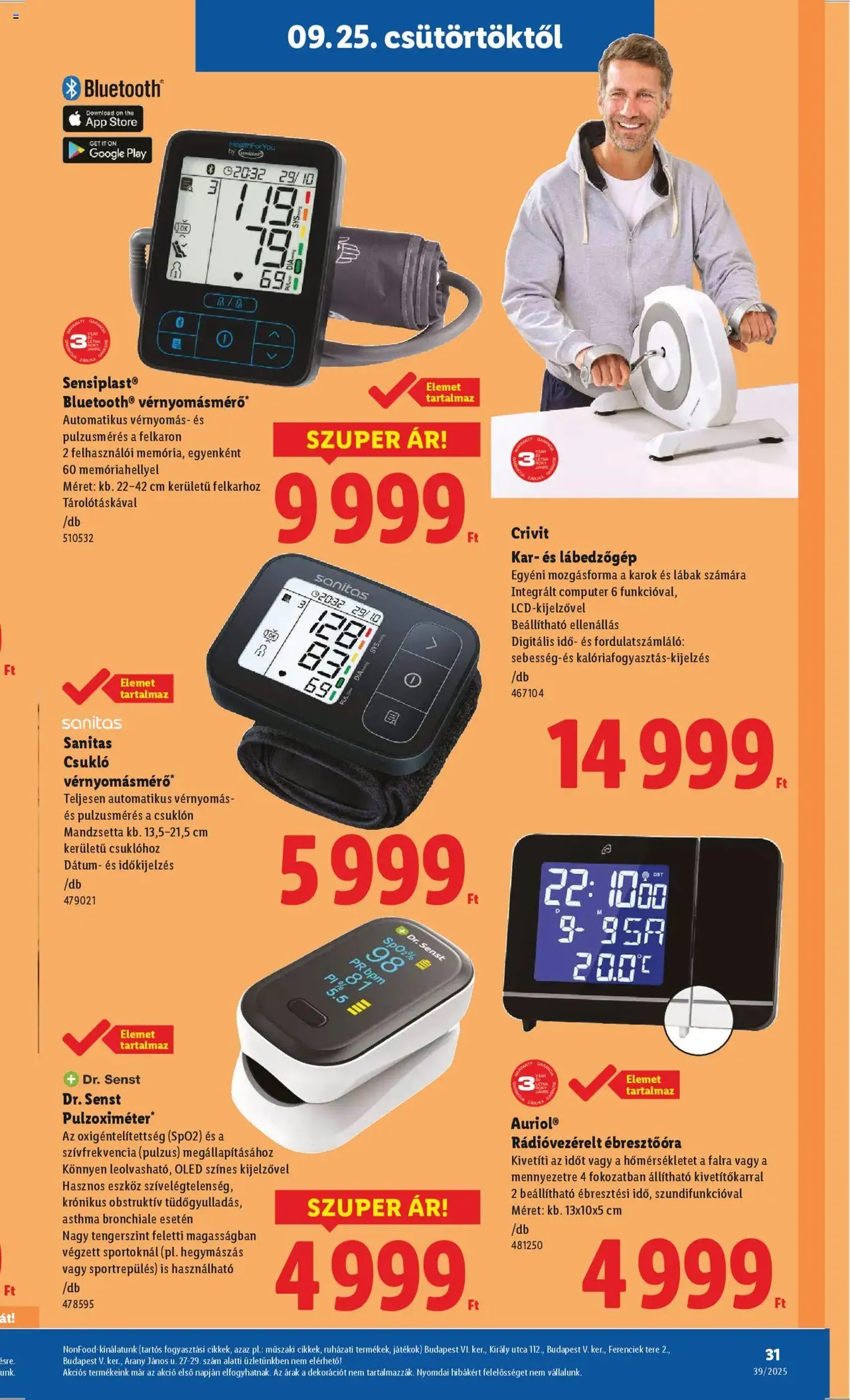 Lidl Akciós újság - 2025.09.25. érvényes szórólap 31 oldal 68 oldalból Lidl Akciós újság - 2025.09.25. érvényes szórólap 31 oldal 68 oldalból