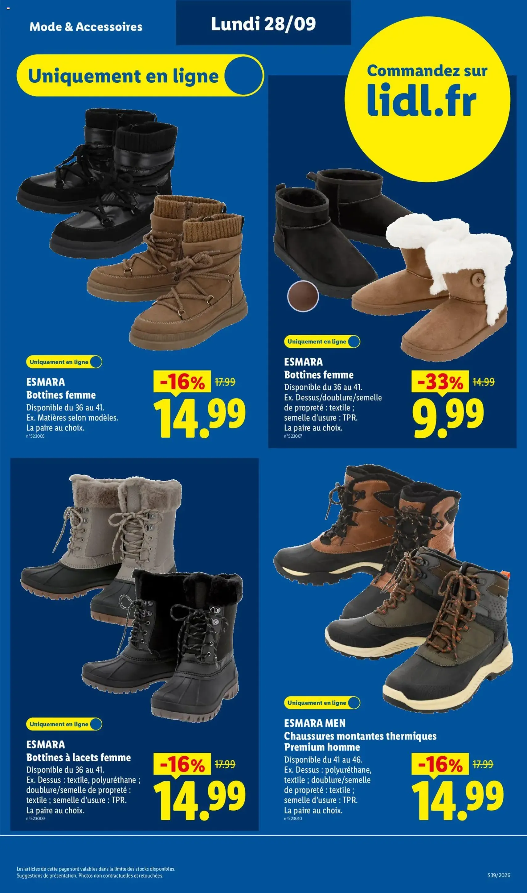 LIDL catalogue - brochure valable à partir du 24/09/2026, page 45 sur 62