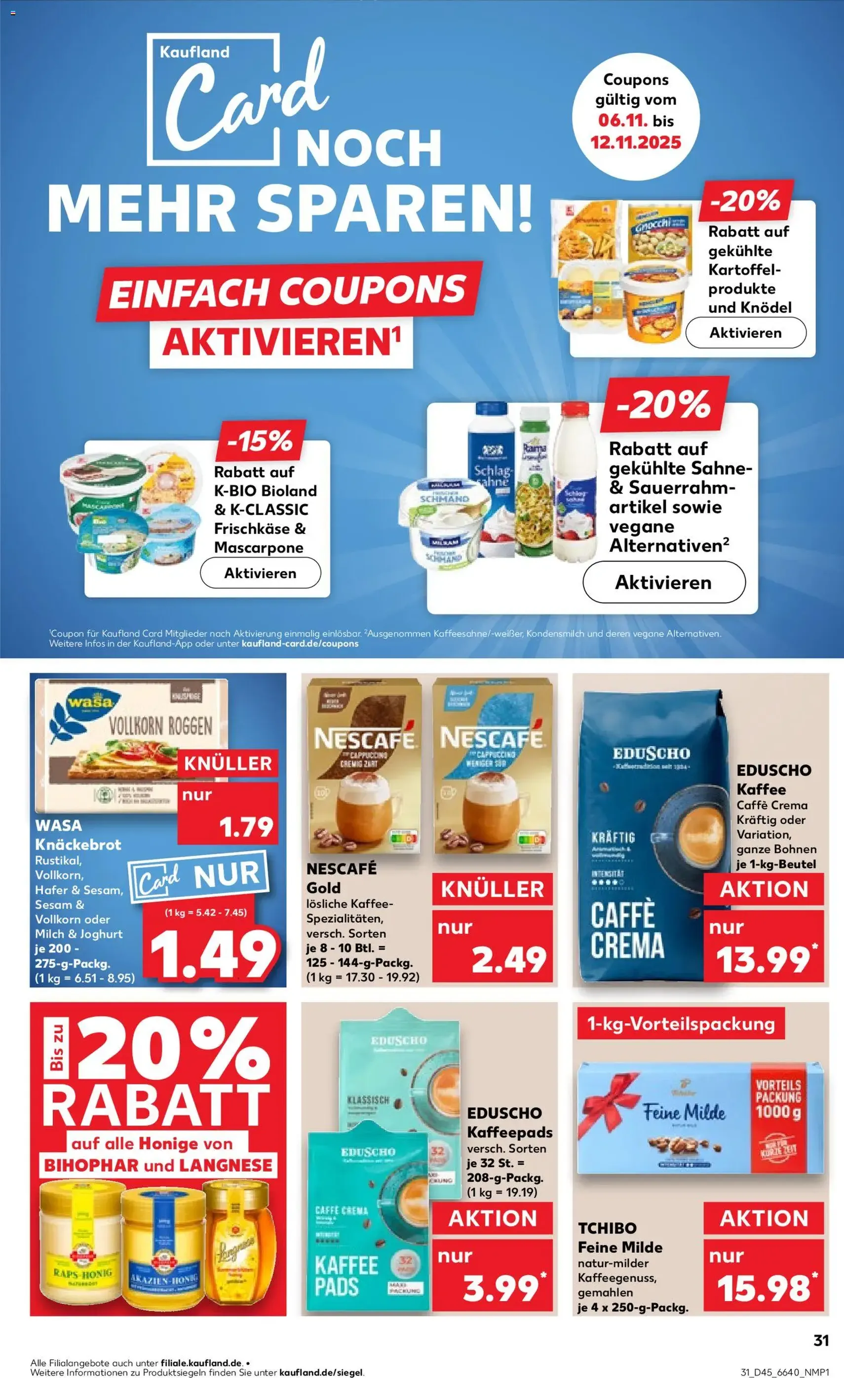 Kaufland Prospekt - Gültiger Prospekt ab 06.11.2025, Seite 31 von insgesamt 64