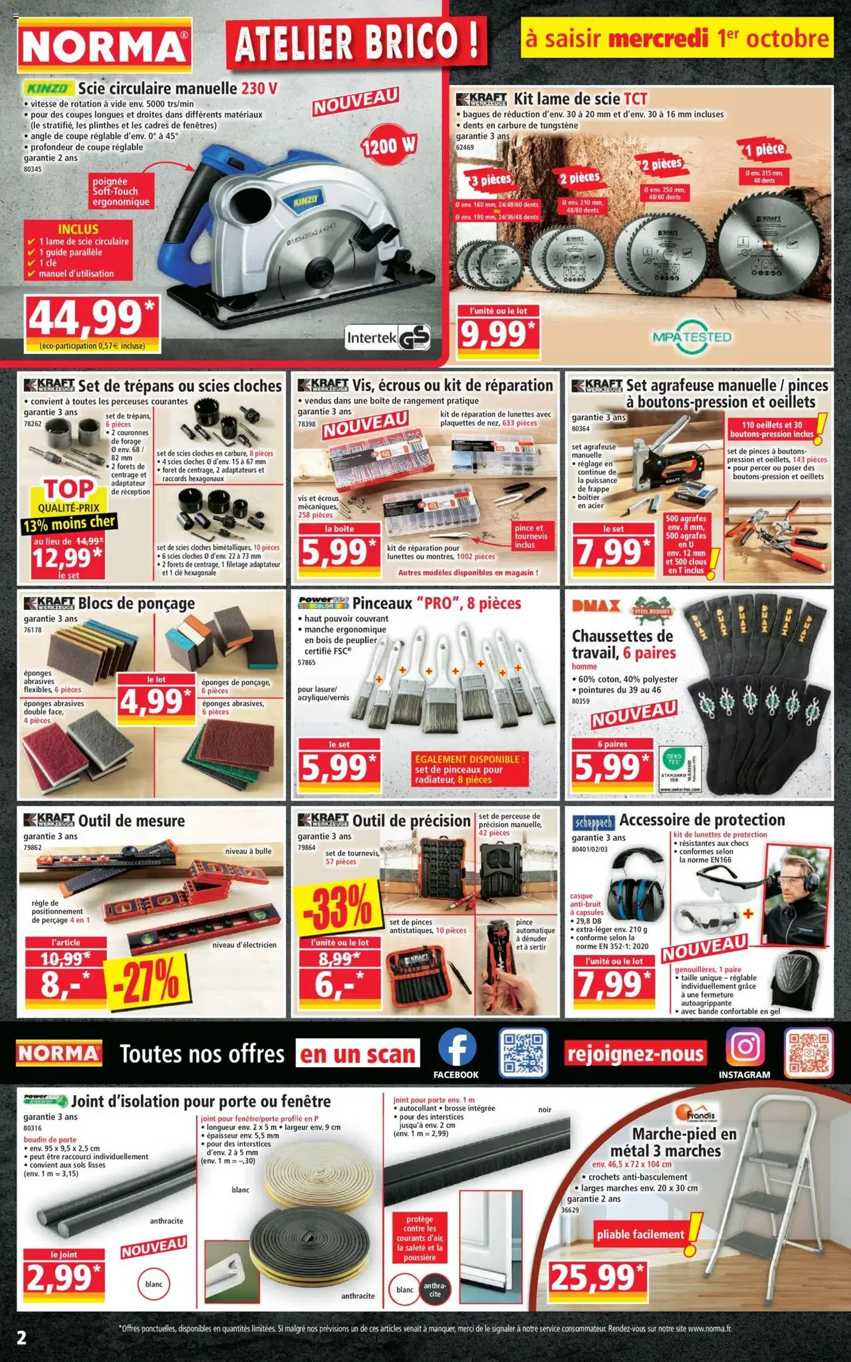 Norma catalogue - brochure valable à partir du 01/10/2025, page 2 sur 14