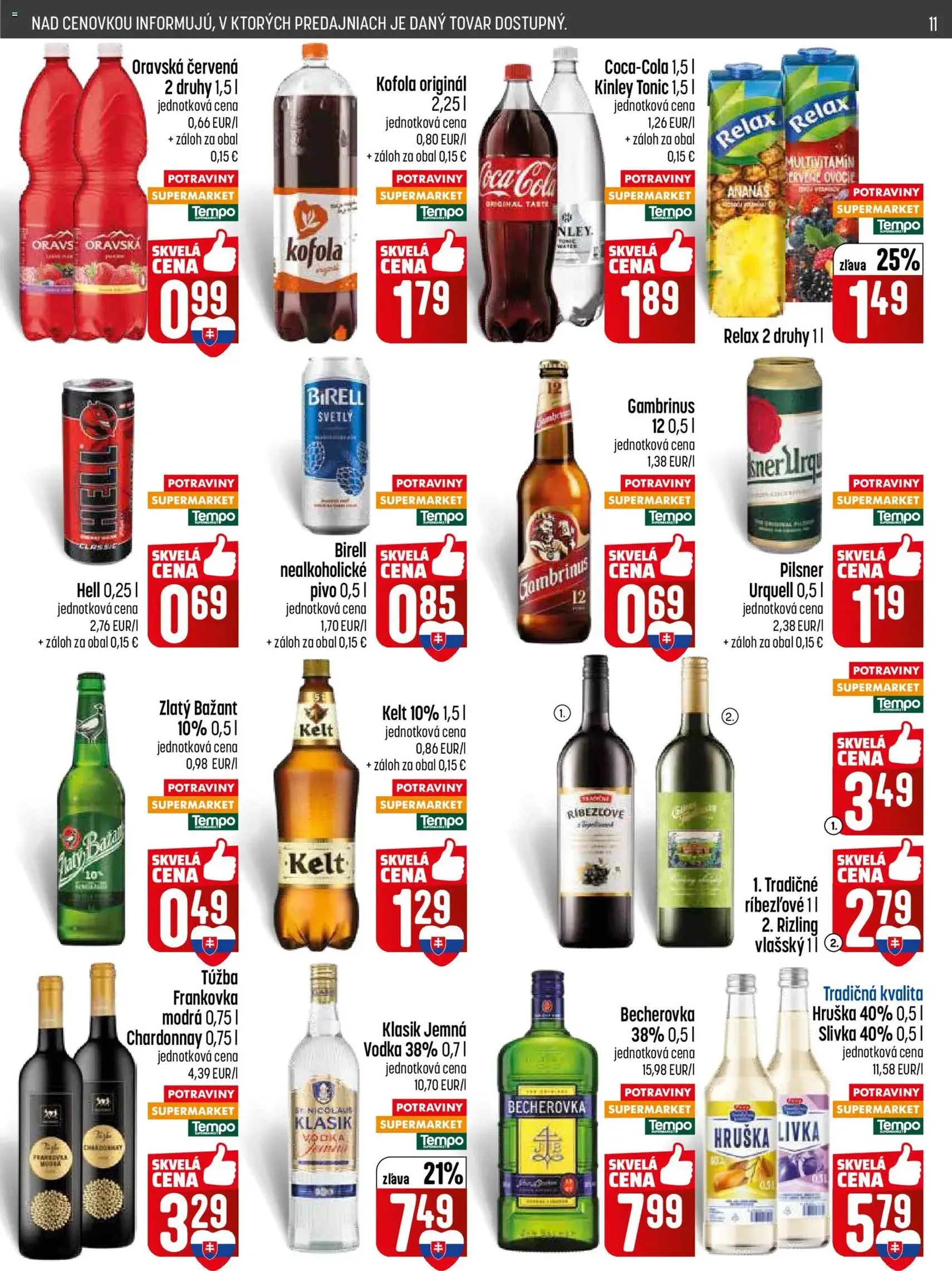 COOP Jednota leták - platný leták od 22.01.2026 strana 11 z 28