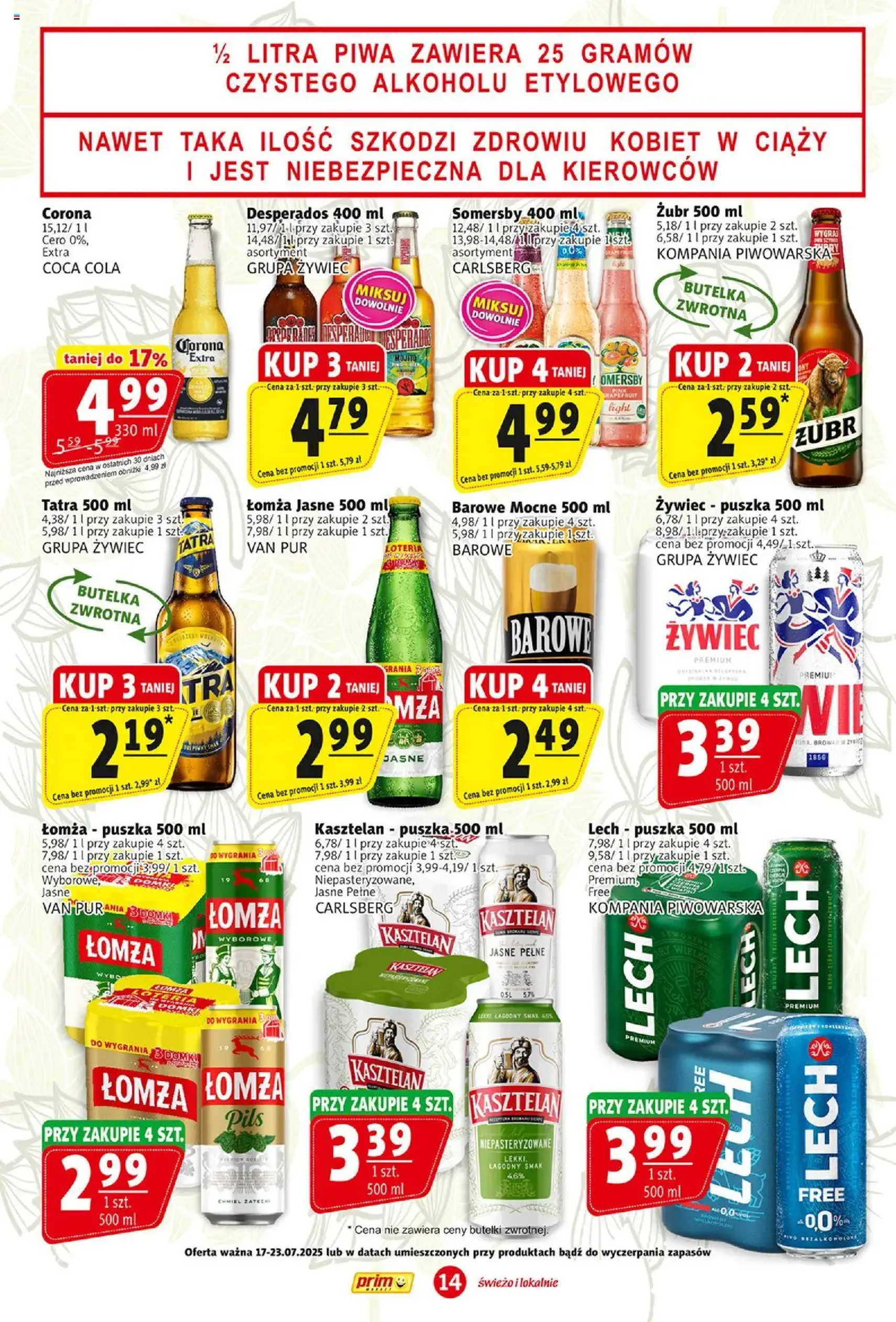 Prim Market Gazetka - ważny gazetka od 17.07.2025 strona 14 z 16 Prim Market Gazetka - ważny gazetka od 17.07.2025 strona 14 z 16