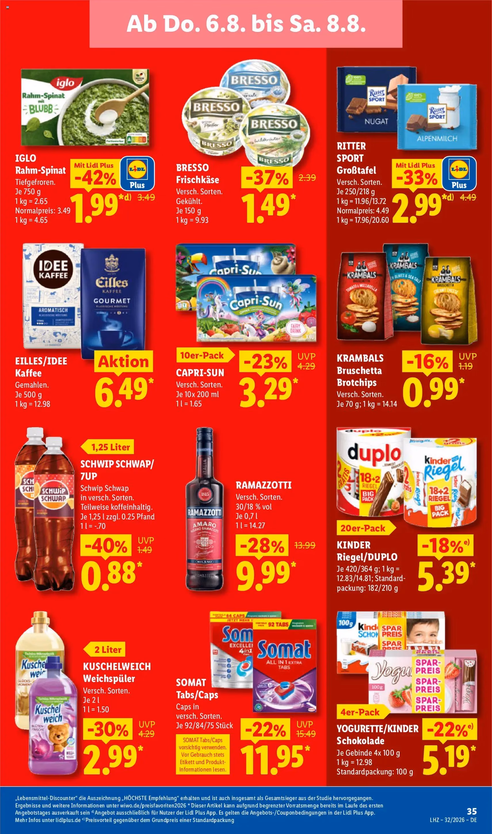 Lidl Prospekt - Gültiger Prospekt ab 03.08.2026, Seite 61 von insgesamt 69