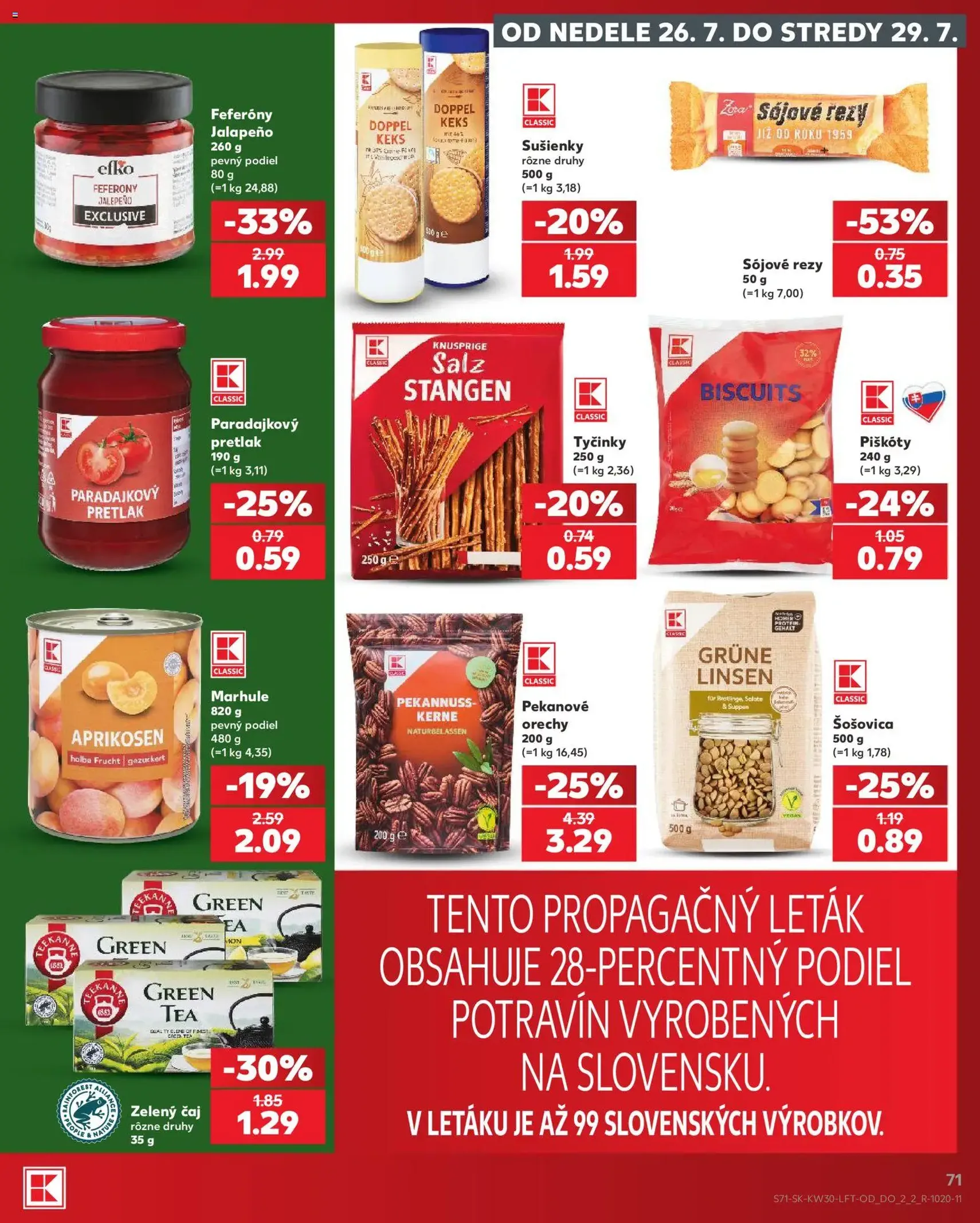 Kaufland leták - platný leták od 23.07.2026 strana 71 z 74