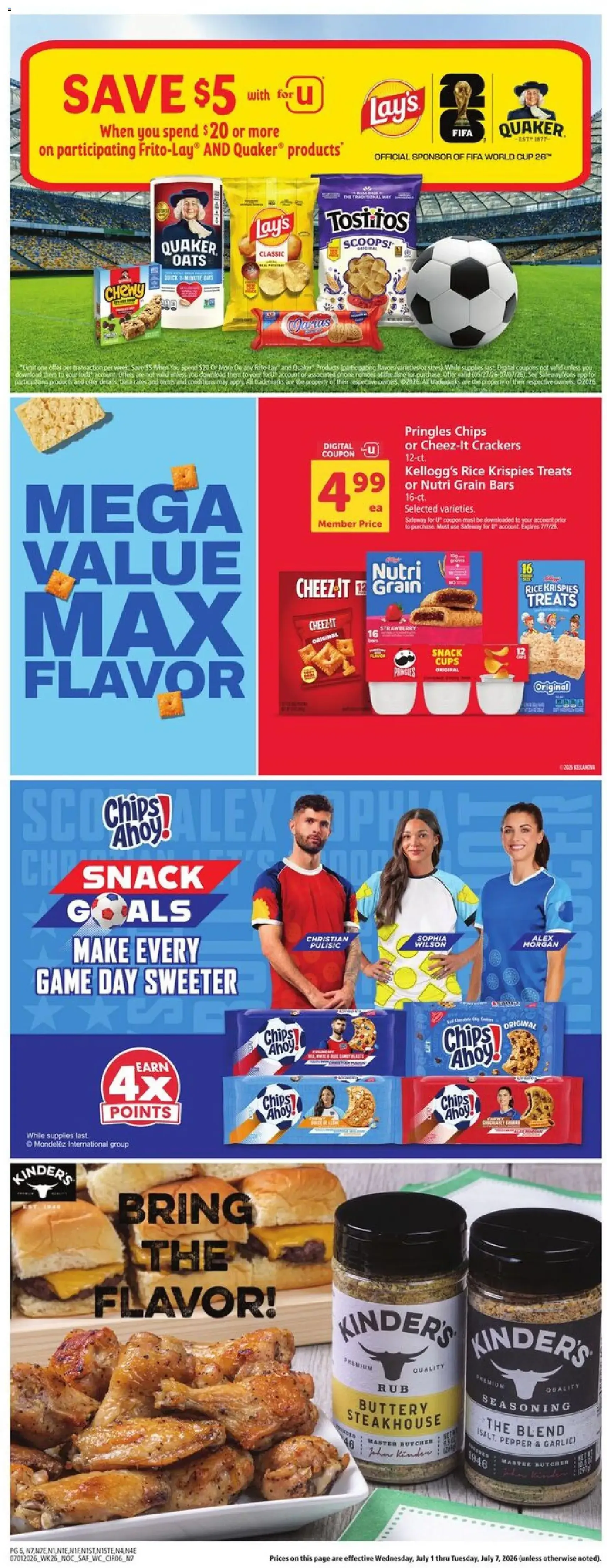 Safeway Weekly Ad - valid flyer from 07/01/2026, page 6 of 13