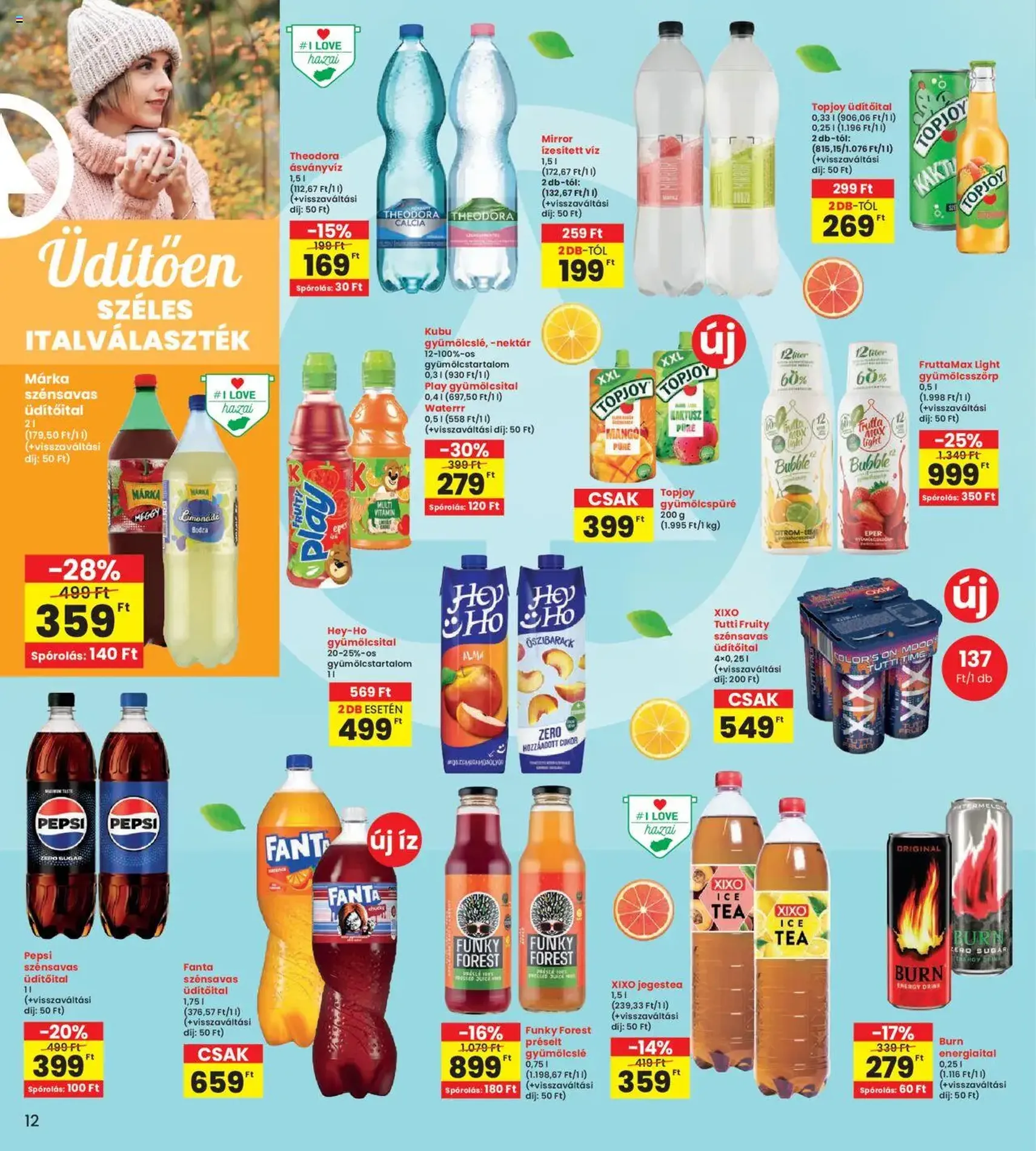Interspar Akciós újság - 2025.10.09. érvényes szórólap 12 oldal 19 oldalból