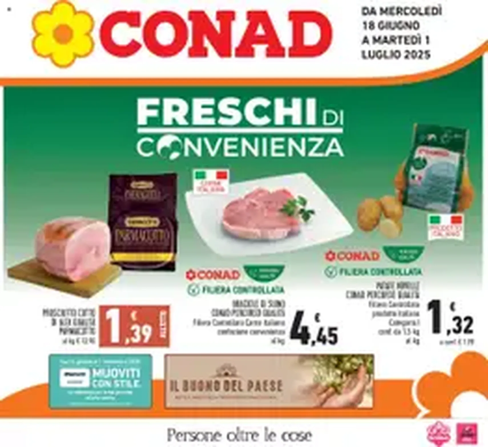 Volantino Conad - volantino valido dal 18/06/2025 pagina 1 di 1