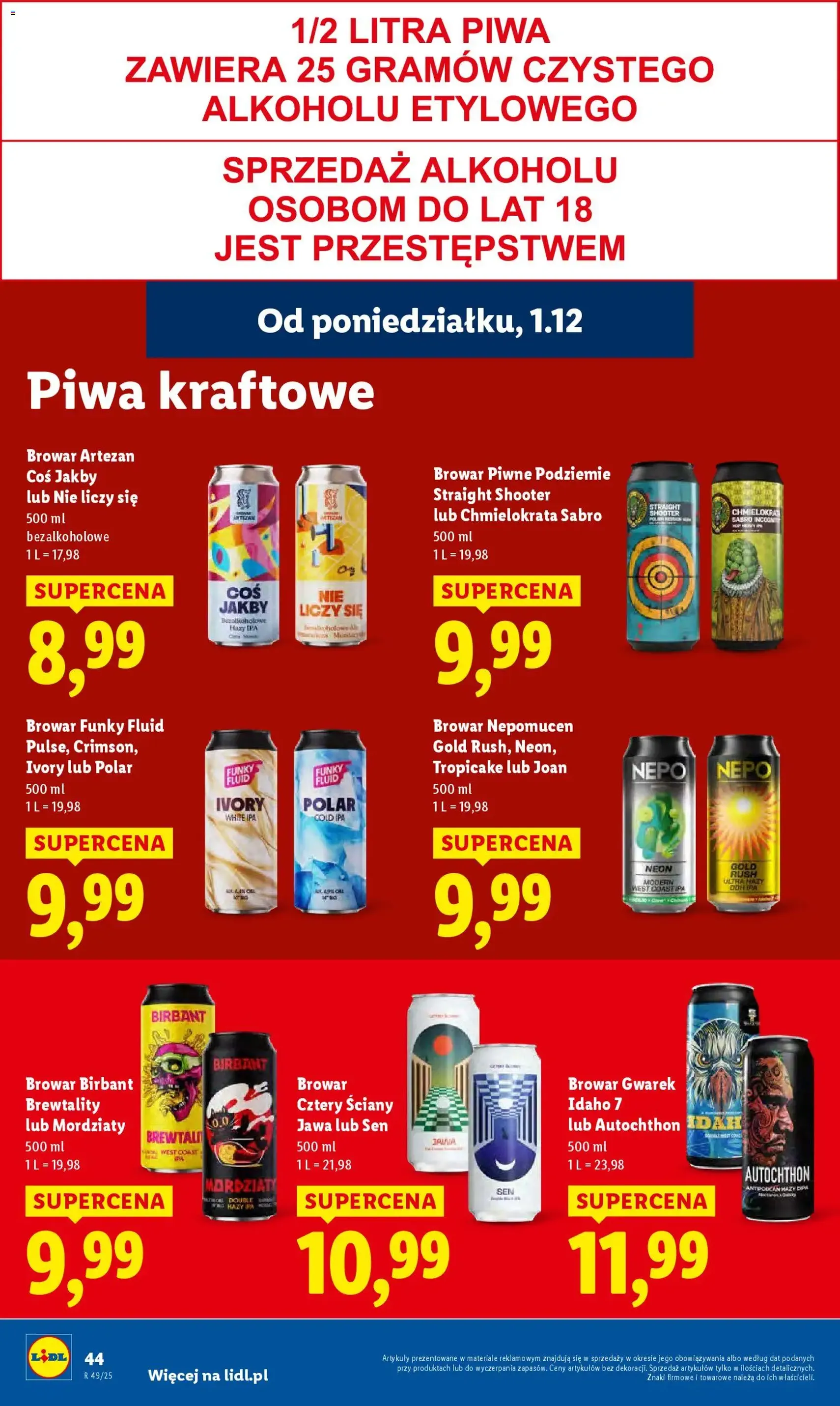 Lidl Gazetka - ważny gazetka od 01.12.2025 strona 46 z 66