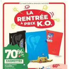 Auchan Promos XXL, rentrée - Prévisualisation du catalogue valable à partir du 21/07/2026