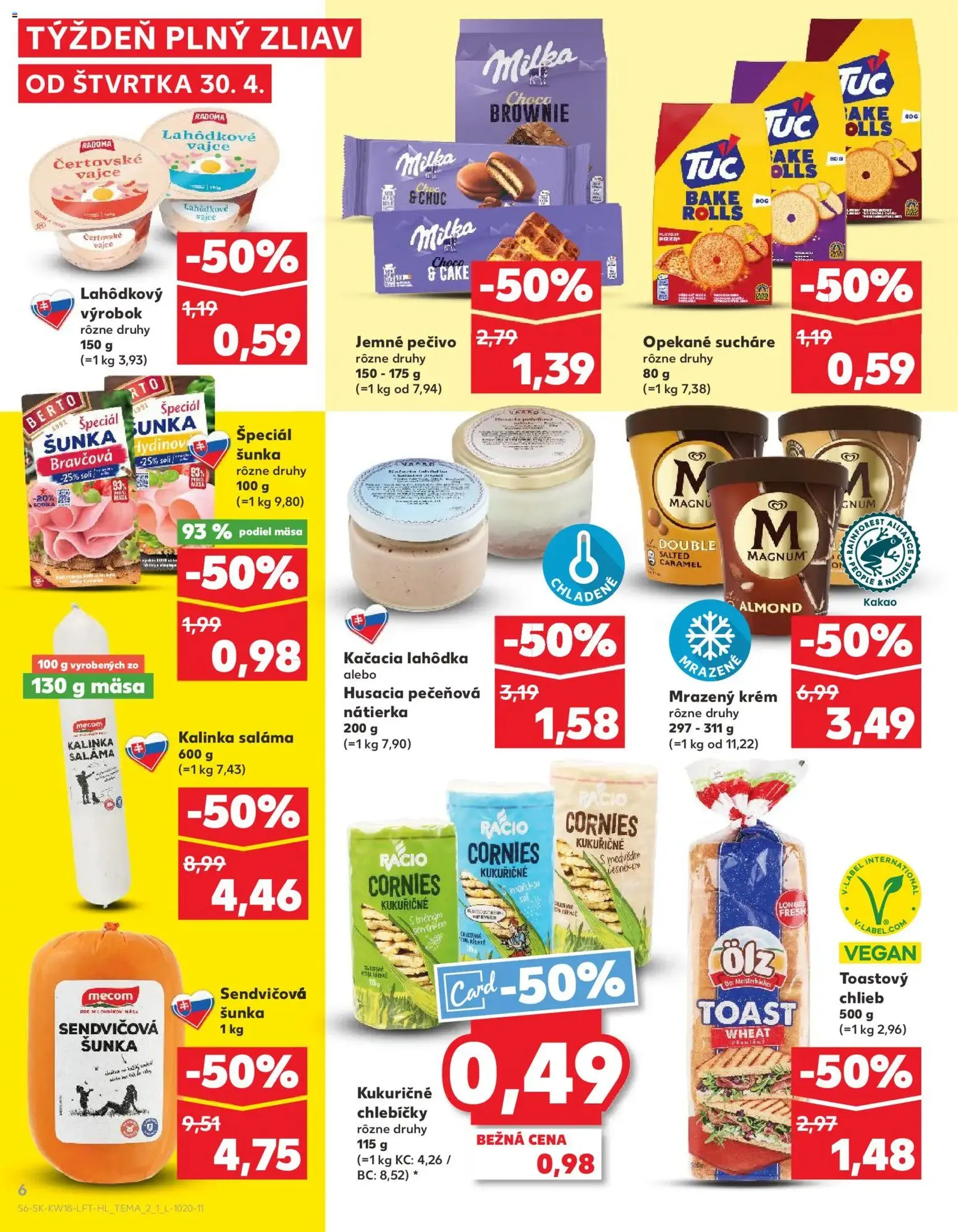 Kaufland leták - platný leták od 30.04.2026 strana 6 z 72