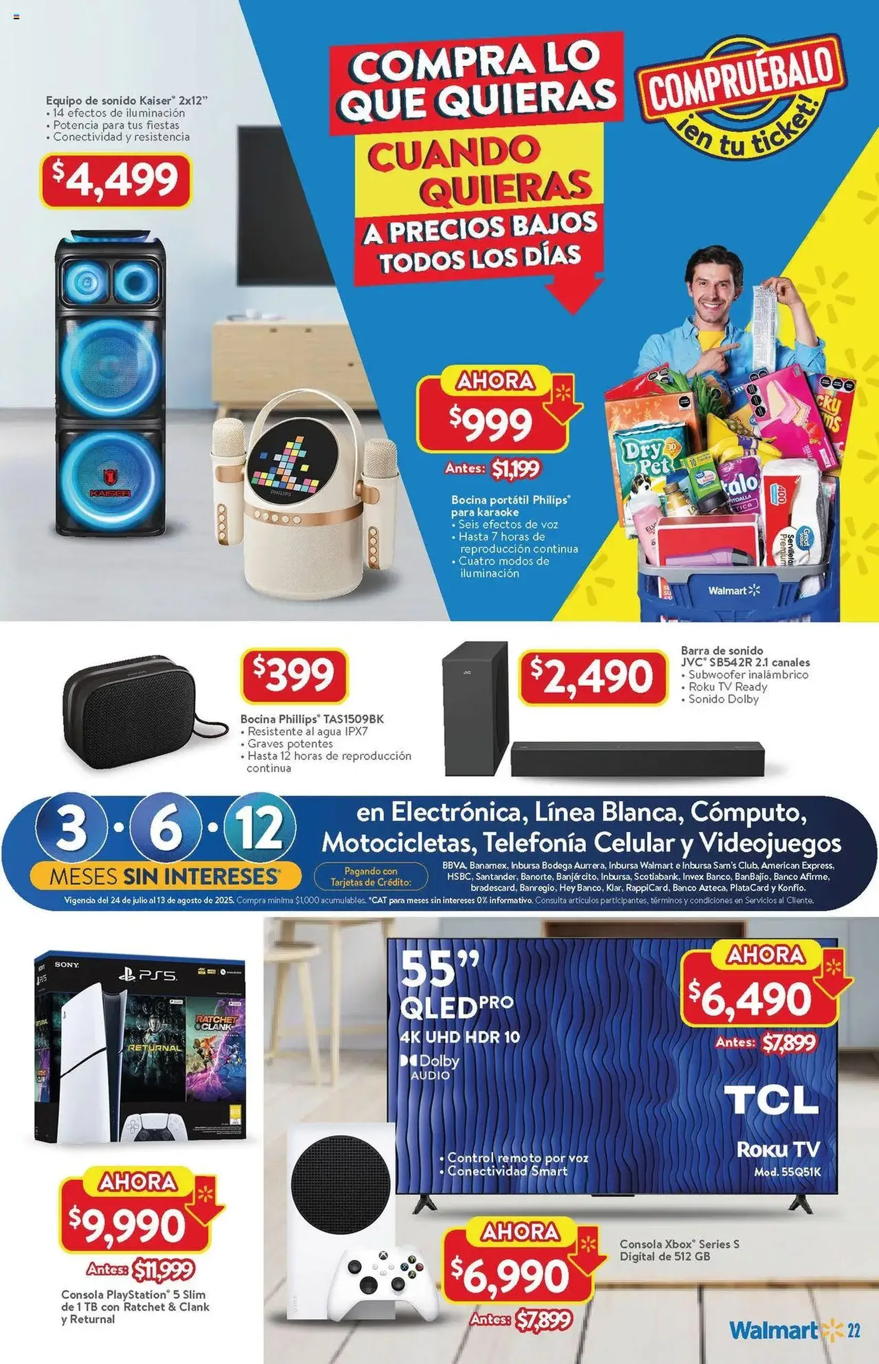 Walmart catálogo Verano - folleto válido desde 24/07/2025 página 22 de 28 Walmart catálogo Verano - folleto válido desde 24/07/2025 página 22 de 28