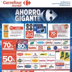 Vista previa del folleto Carrefour Market catálogo válido desde 05/08/2025