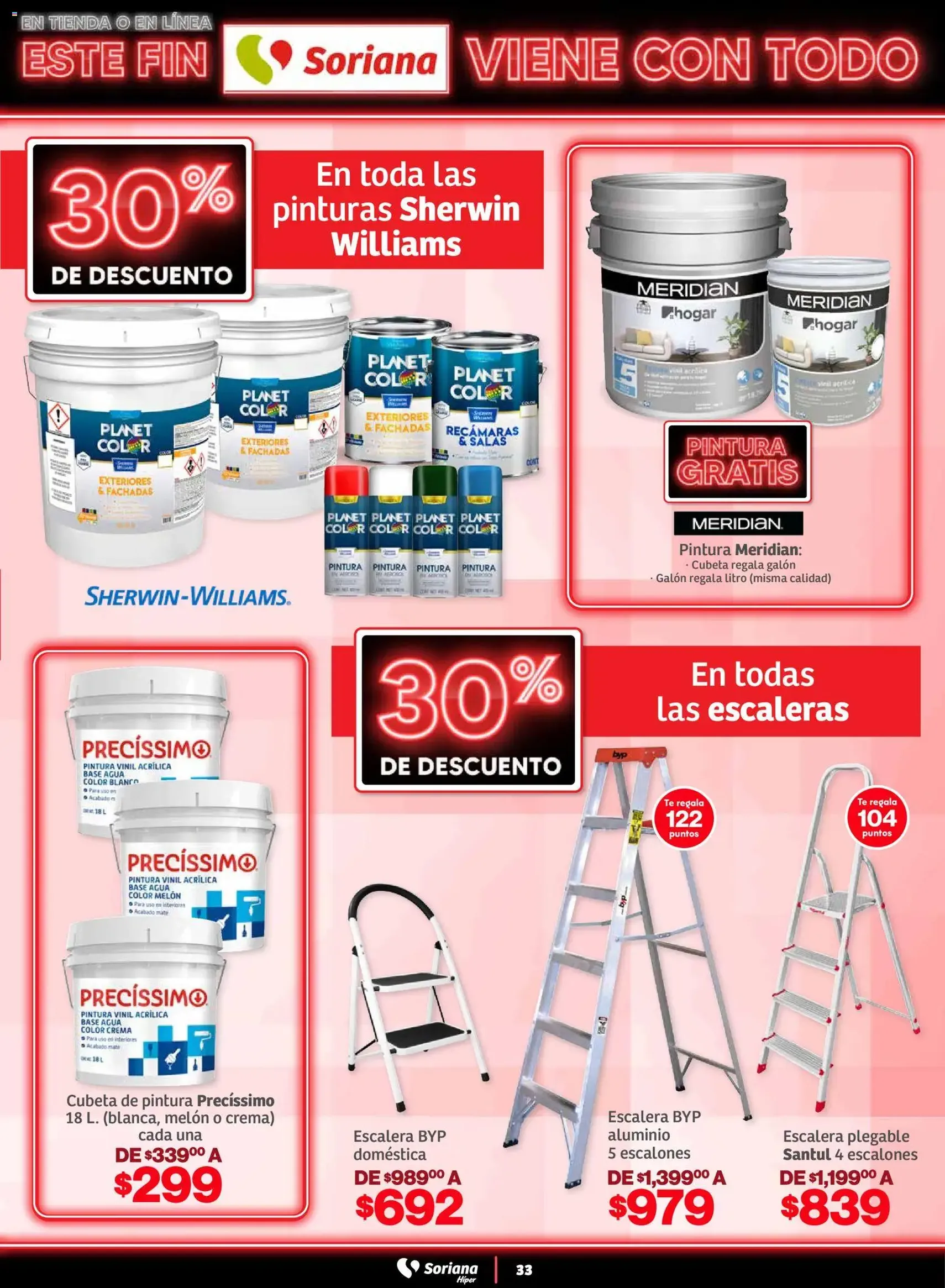 Soriana - Este fin Soriana viene con todo Híper Nacional - folleto válido desde 29/10/2025 página 33 de 35 Soriana - Este fin Soriana viene con todo Híper Nacional - folleto válido desde 29/10/2025 página 33 de 35
