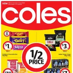 Coles catalogue - Flyer preview valid from 08/07/2026