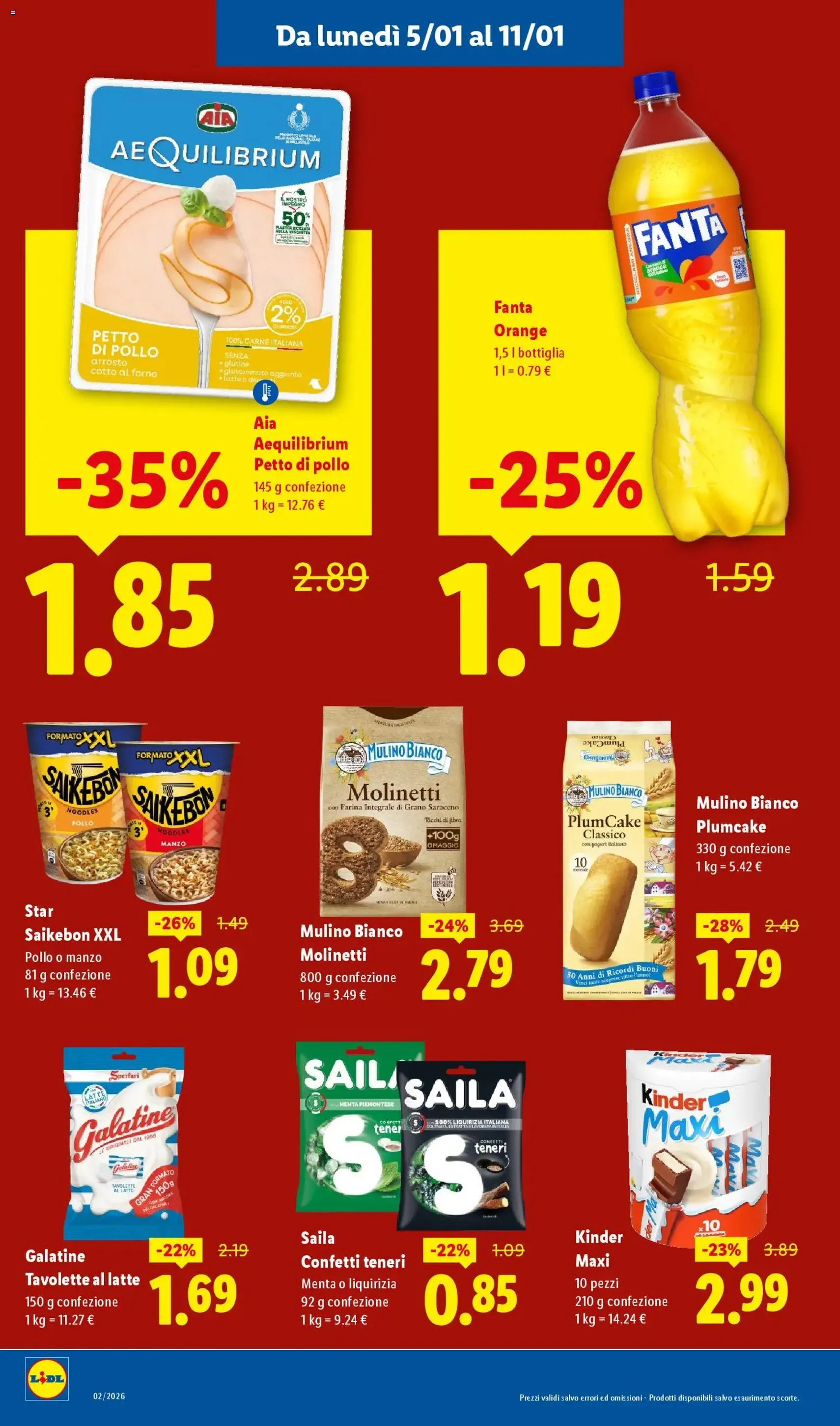 Volantino Lidl - volantino valido dal 05/01/2026 pagina 18 di 48