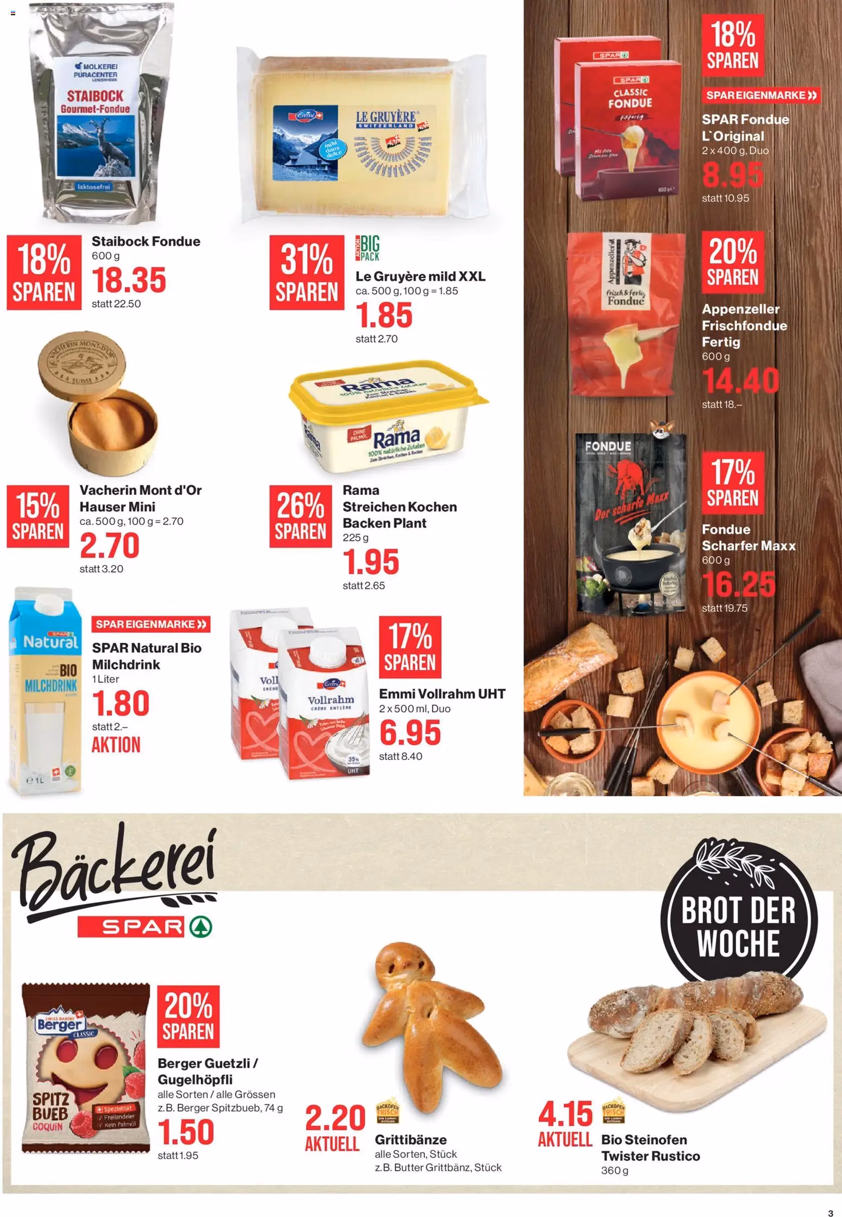 SPAR Aktionen - Gültiger Prospekt ab 04.12.2025, Seite 3 von insgesamt 24