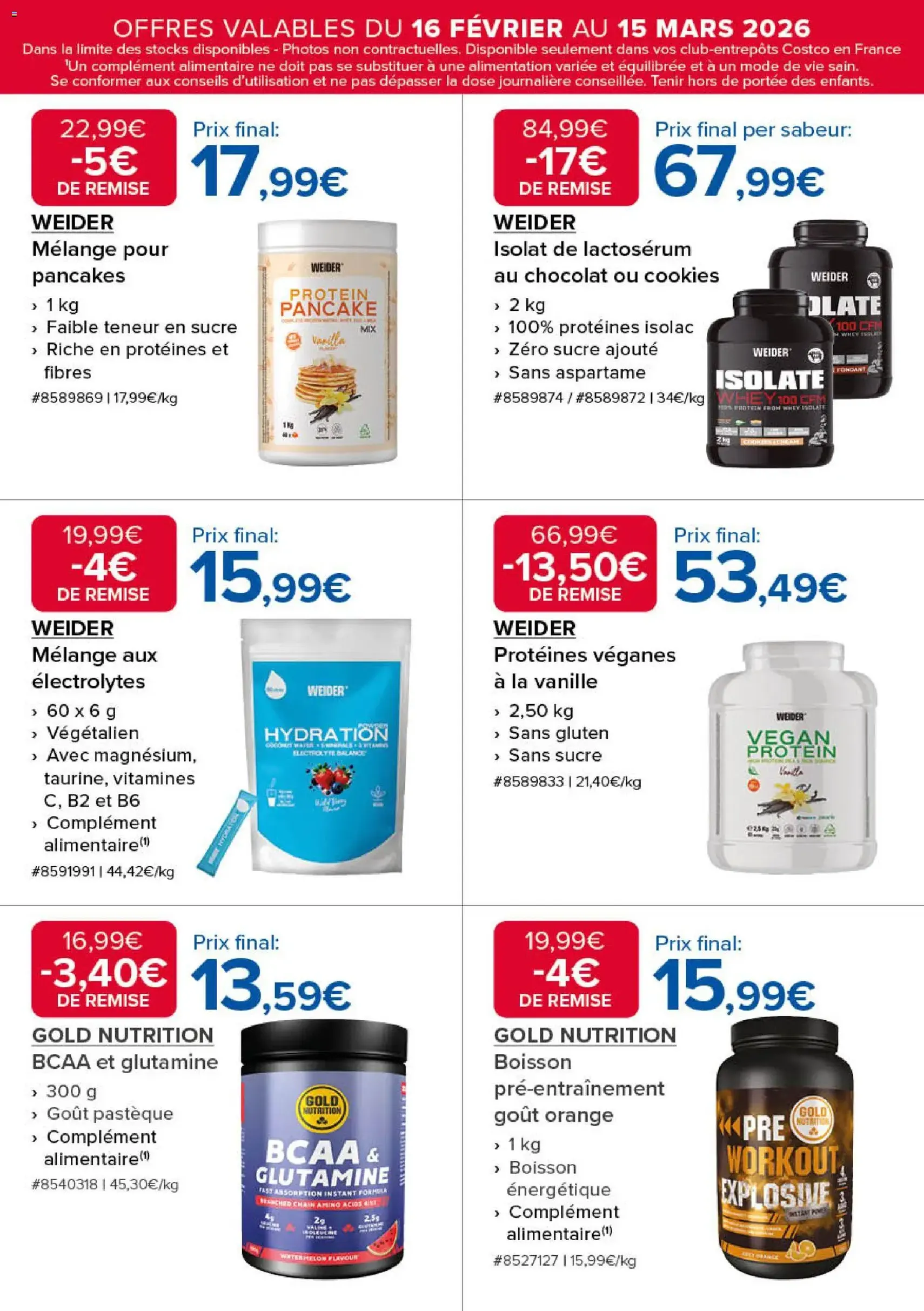 Costco catalogue - brochure valable à partir du 16/02/2026, page 17 sur 19
