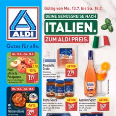 Aldi Prospekt - Prospekt Vorschau gültig ab 13.07.2026