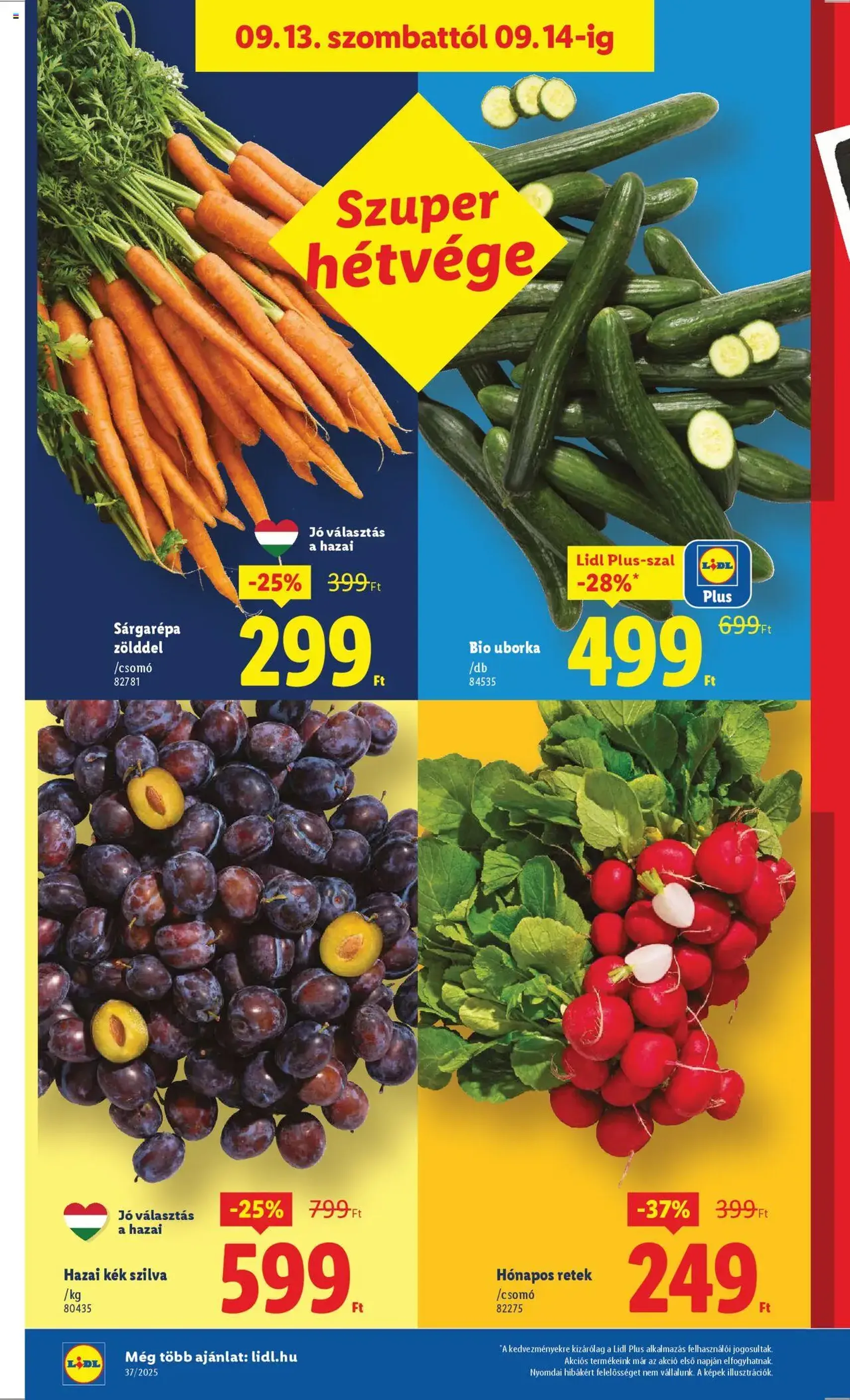 Lidl Akciós újság - 2025.09.11. érvényes szórólap 40 oldal 66 oldalból Lidl Akciós újság - 2025.09.11. érvényes szórólap 40 oldal 66 oldalból