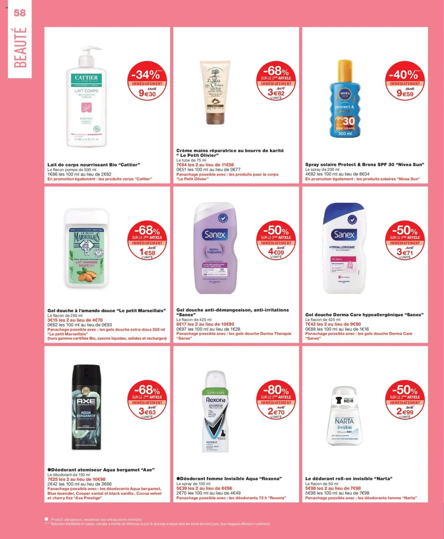 Monoprix catalogue - brochure valable à partir du 03/03/2026, page 58 sur 68