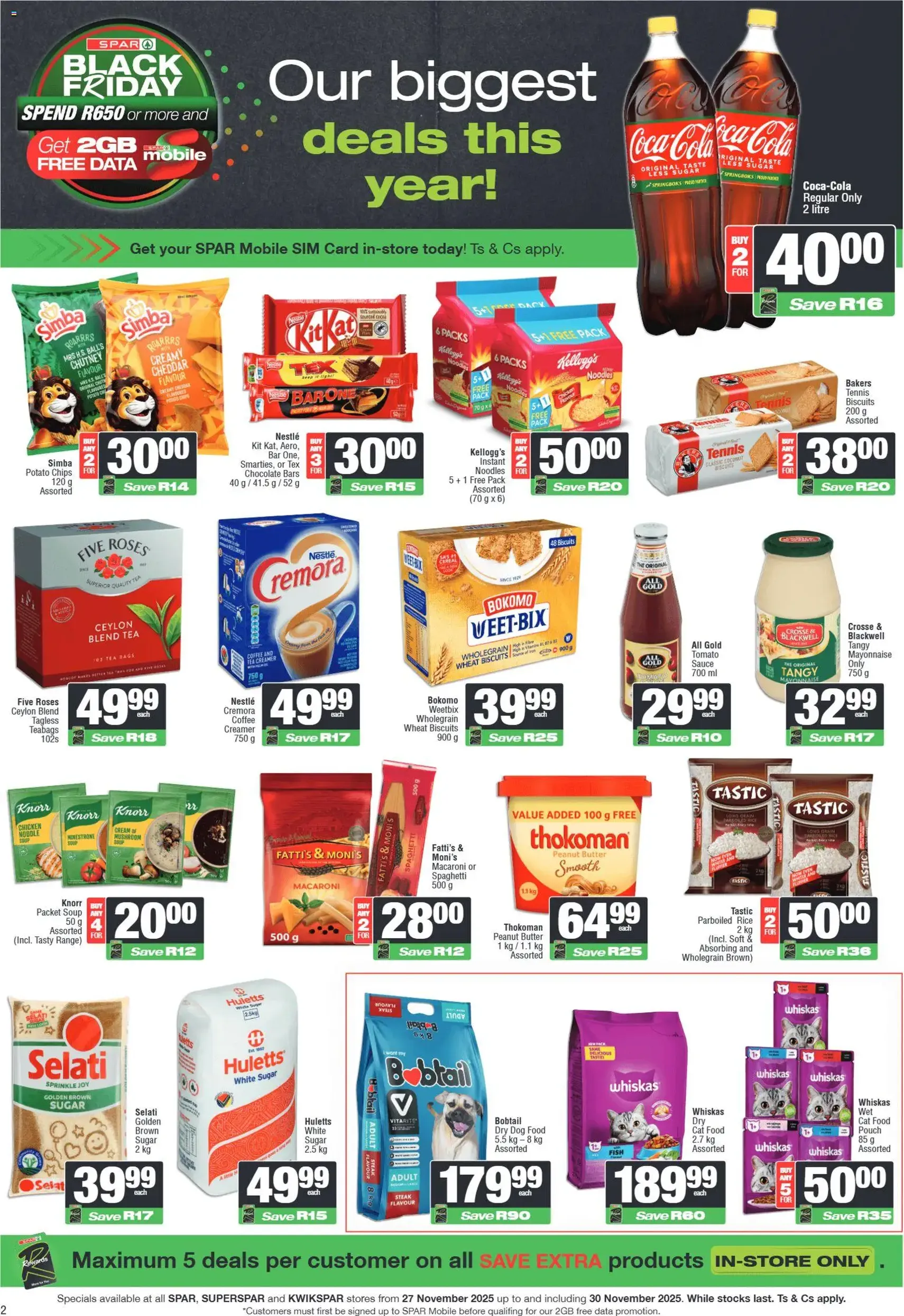 KWIKSPAR Black Friday - valid flyer from 27/11/2025, page 2 of 4