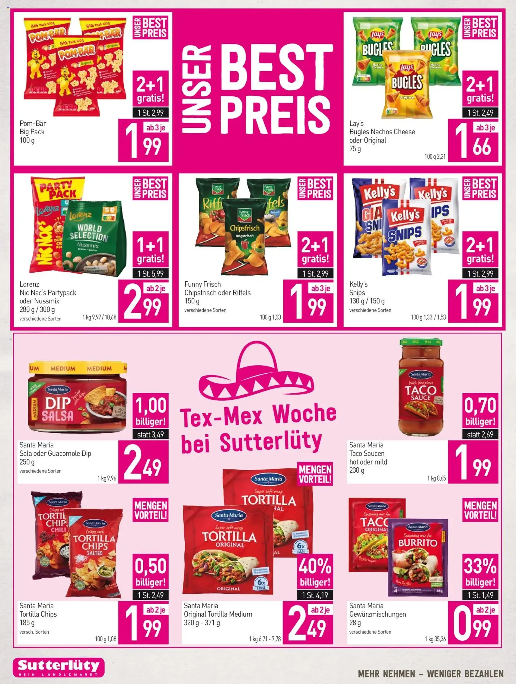 Sutterlüty Flugblatt - Gültiger Prospekt ab 12.03.2026, Seite 20 von insgesamt 24