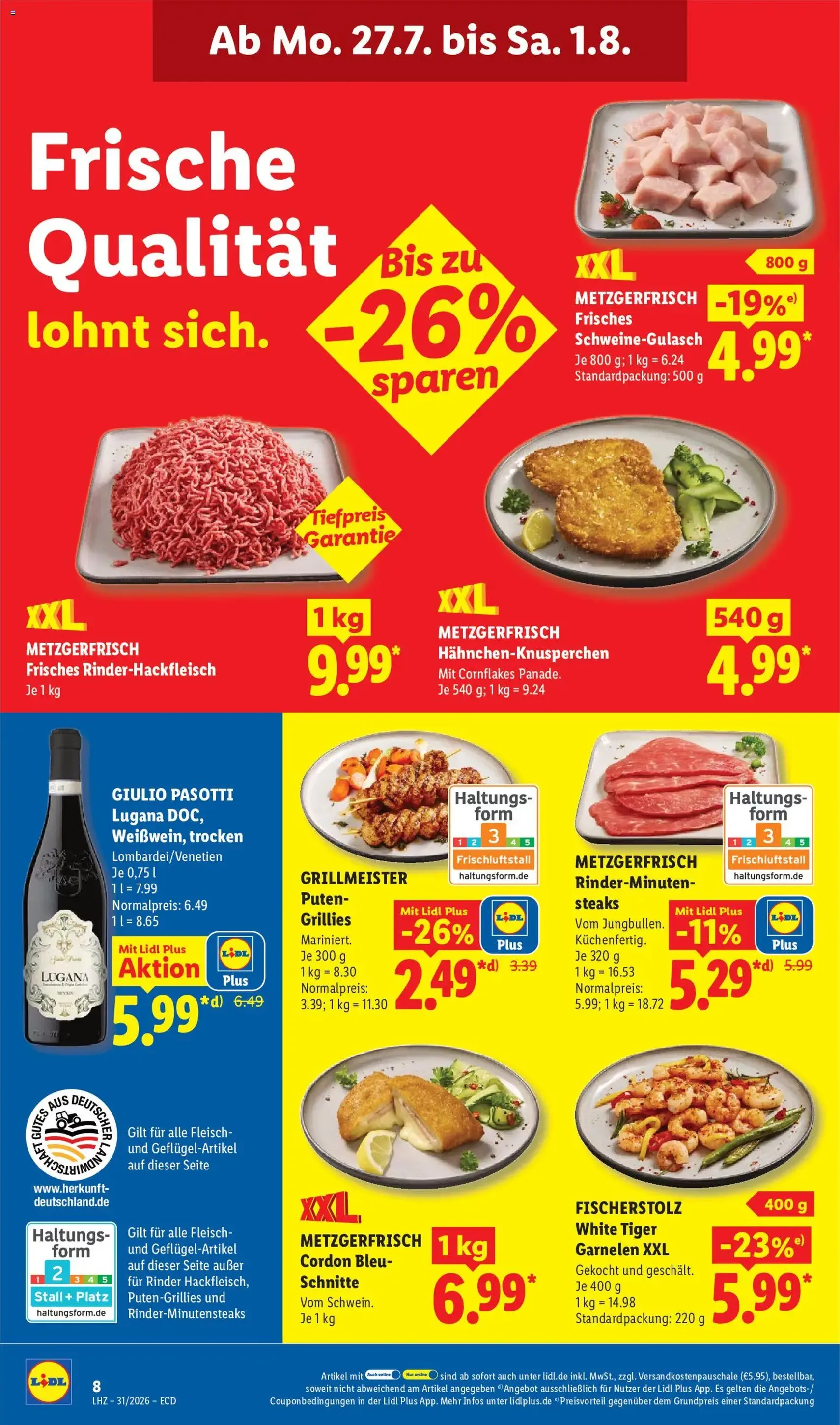 Lidl Prospekt - Gültiger Prospekt ab 27.07.2026, Seite 12 von insgesamt 69
