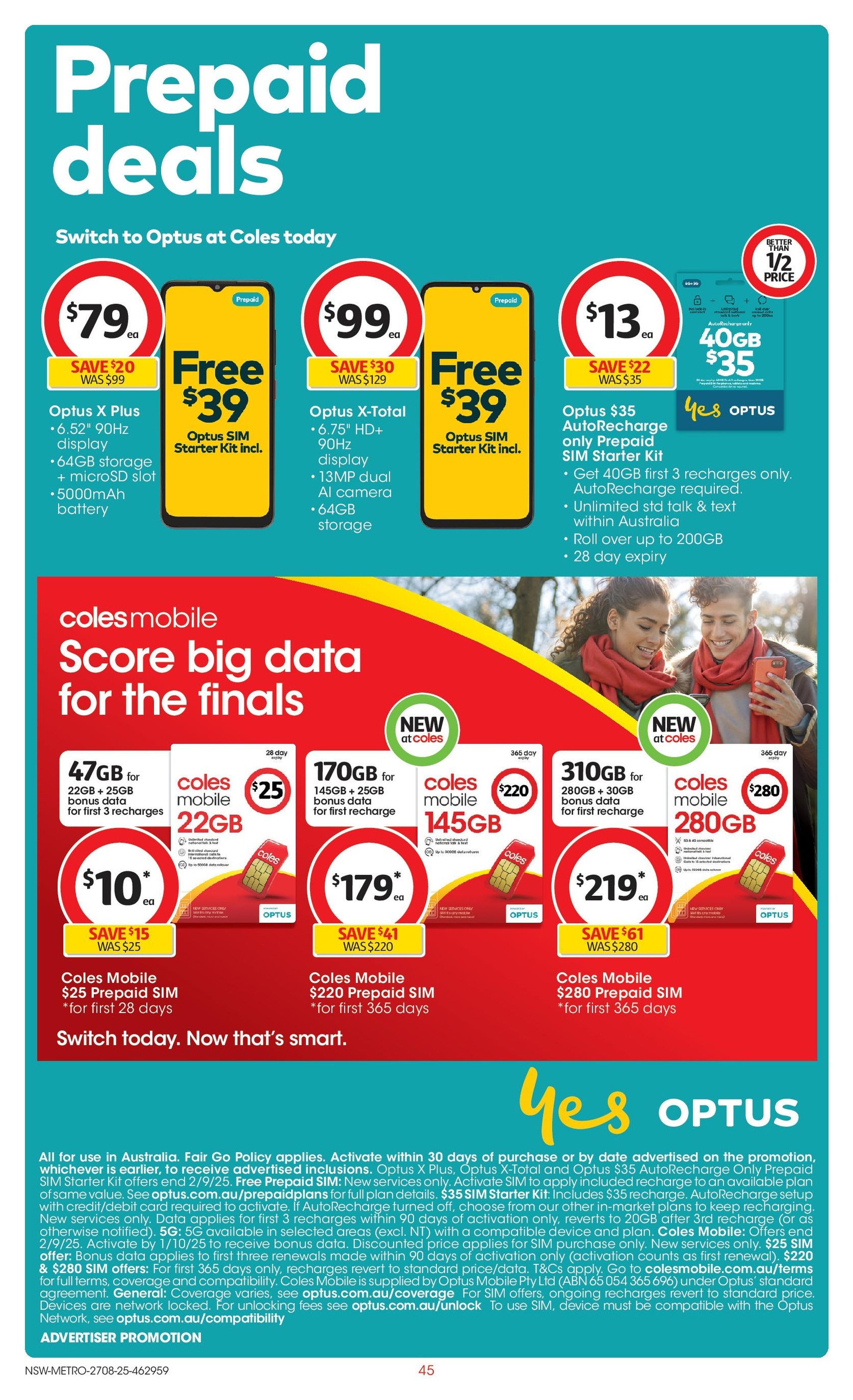 Coles Catalogue NSW - valid flyer from 27/08/2025, page 45 of 51