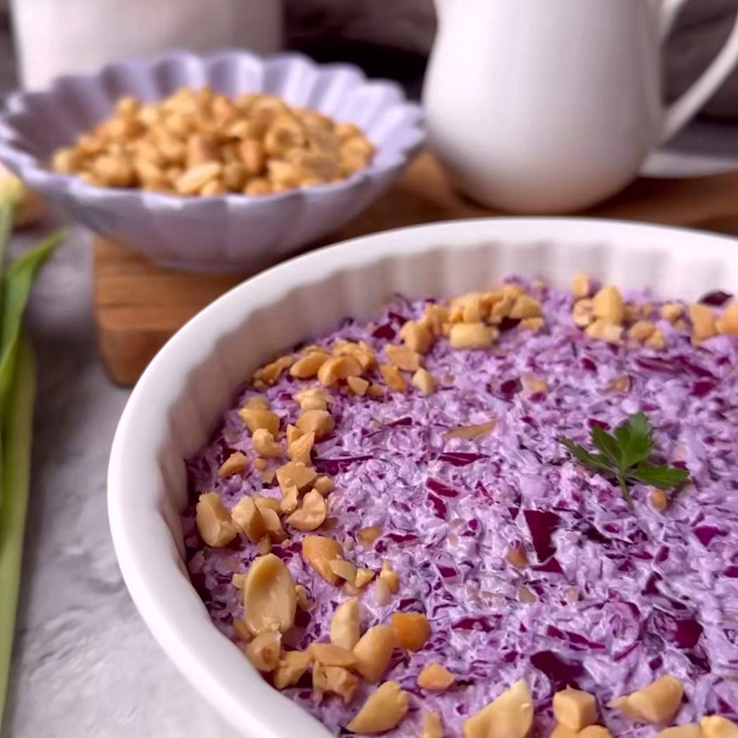 Insalata di cavolo rosso