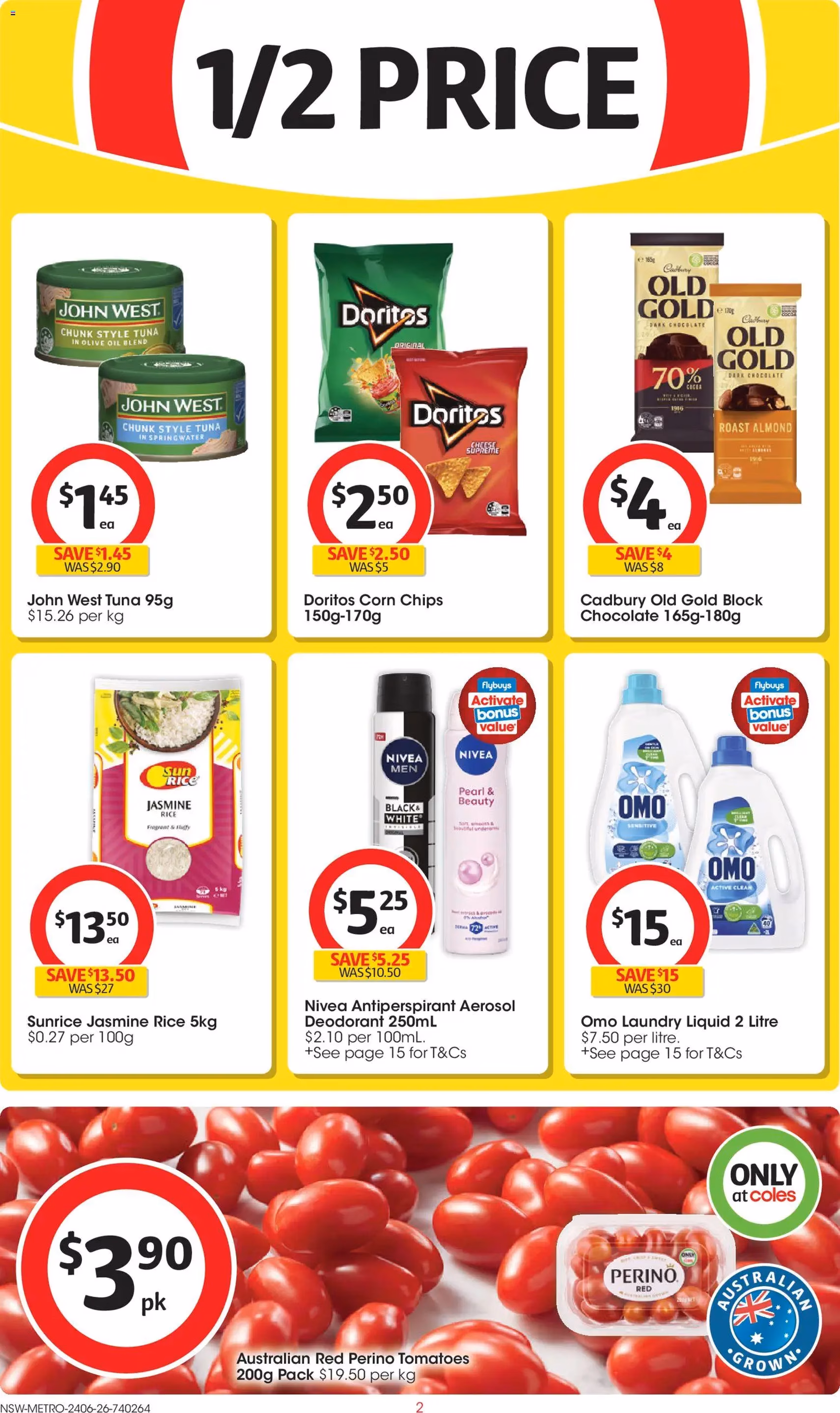 Coles catalogue - valid flyer from 24/06/2026, page 2 of 47