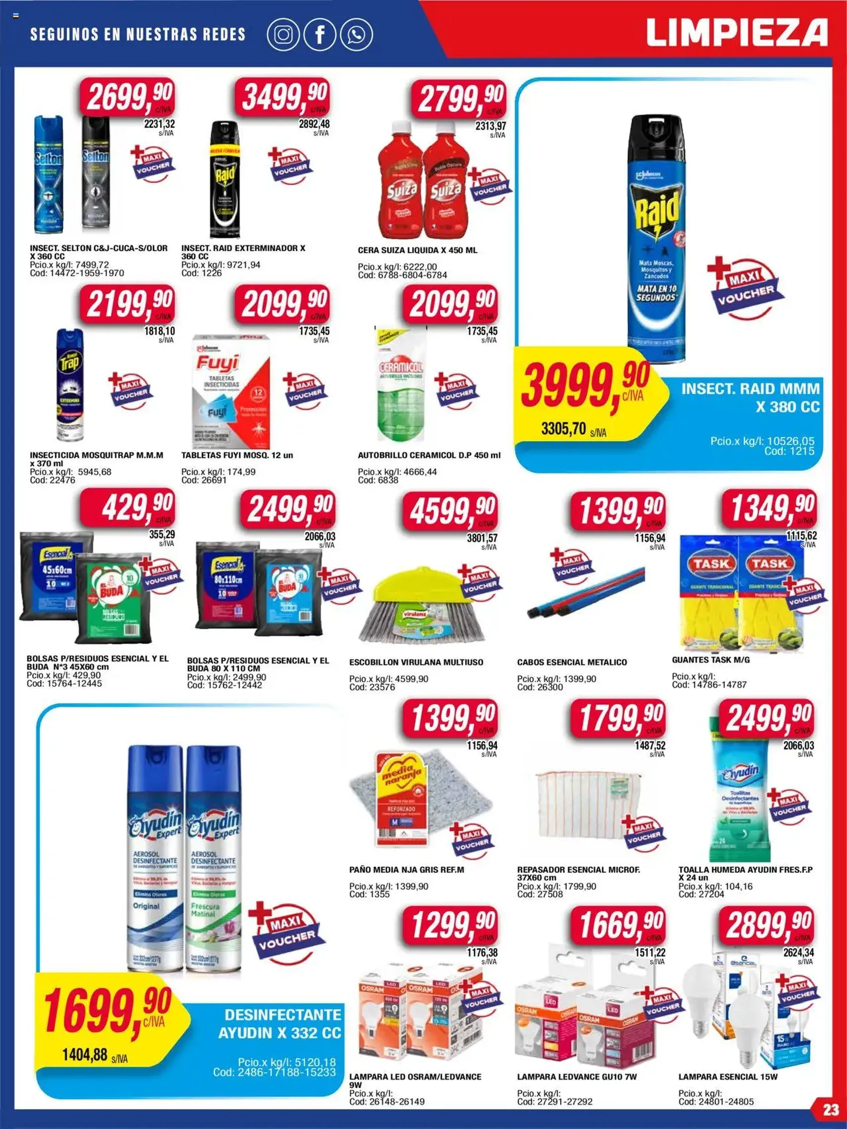 Maxiconsumo ofertas - folleto válido desde 04/08/2025 página 23 de 28