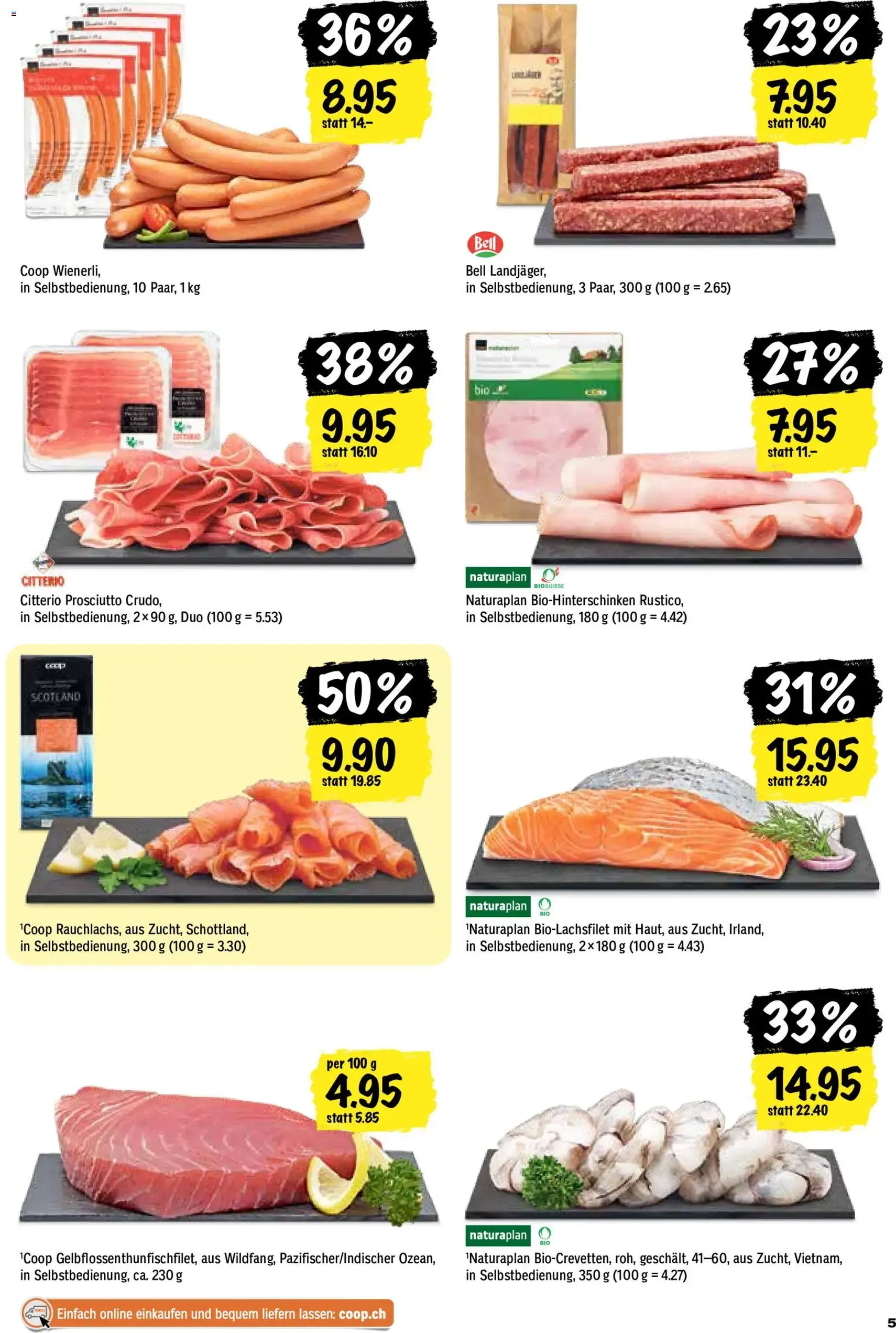 Coop aktionen - Gültiger Prospekt ab 04.06.2026, Seite 5 von insgesamt 24