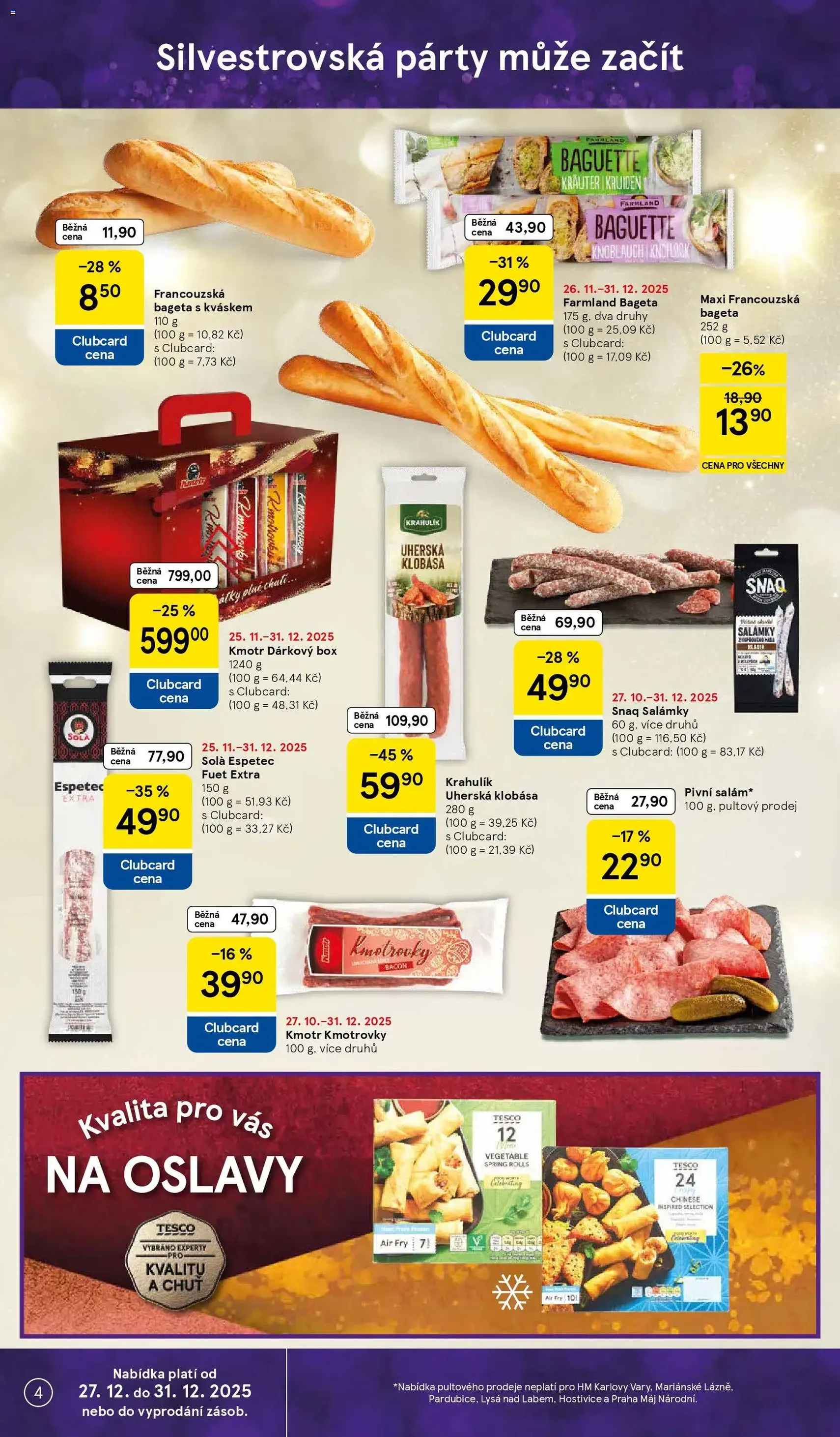 Tesco leták - Hypermarket - platný leták od 27.12.2025 strana 4 z 18