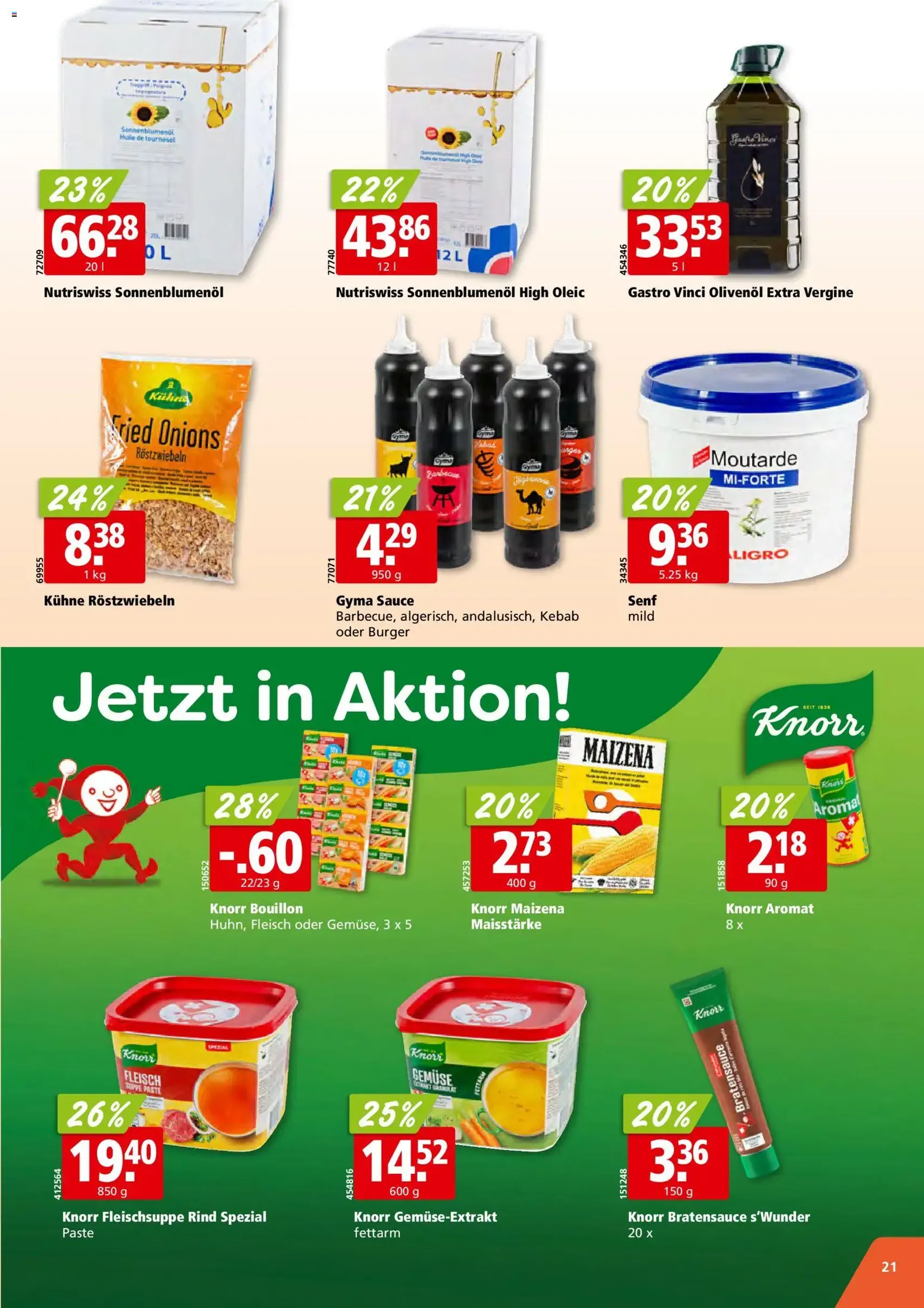 Aligro aktionen - Gültiger Prospekt ab 21.09.2026, Seite 21 von insgesamt 32