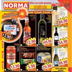 Norma leták - náhled letáku platný od 03.08.2026
