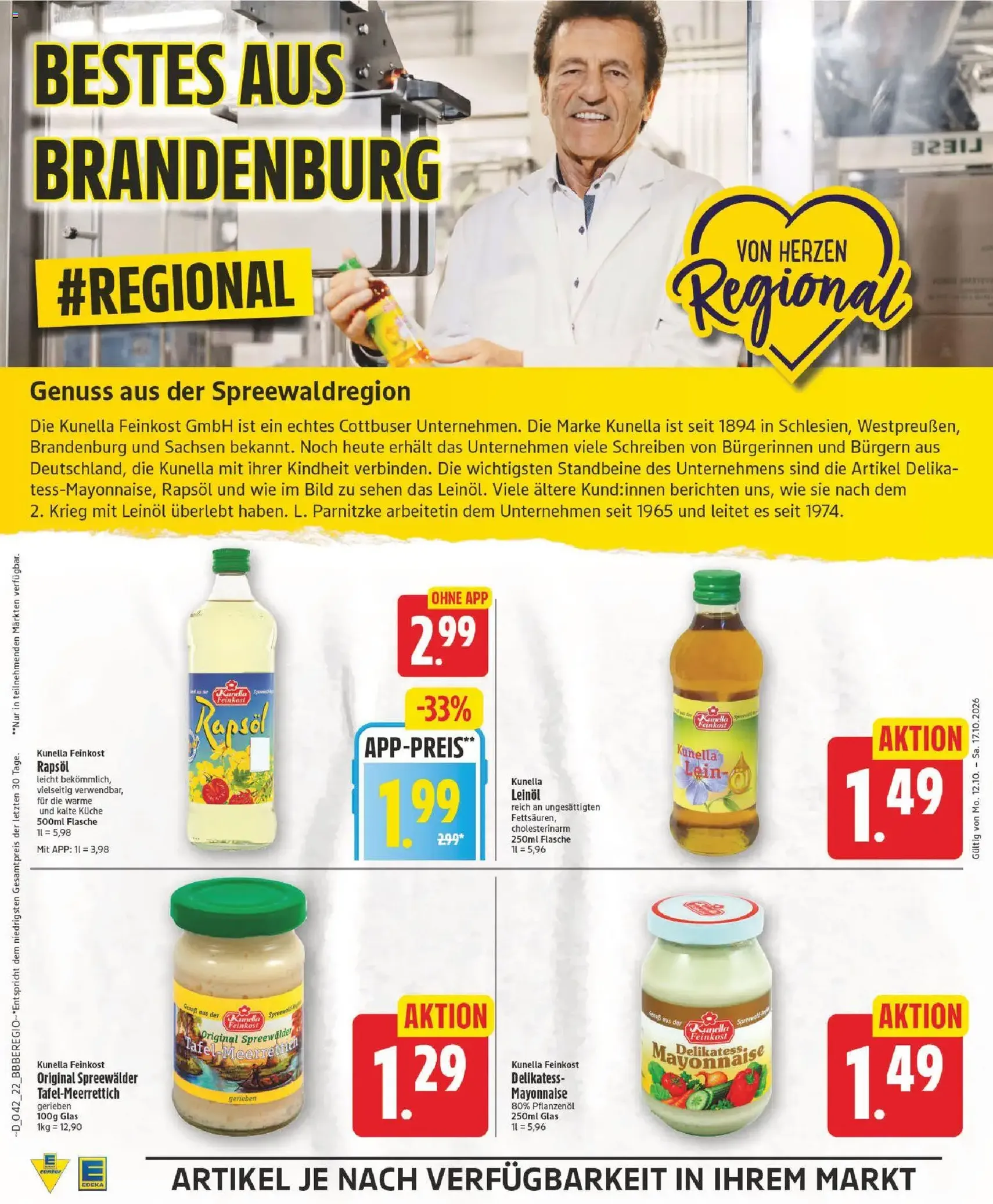 Edeka Prospekt - Gültiger Prospekt ab 12.10.2026, Seite 22 von insgesamt 27
