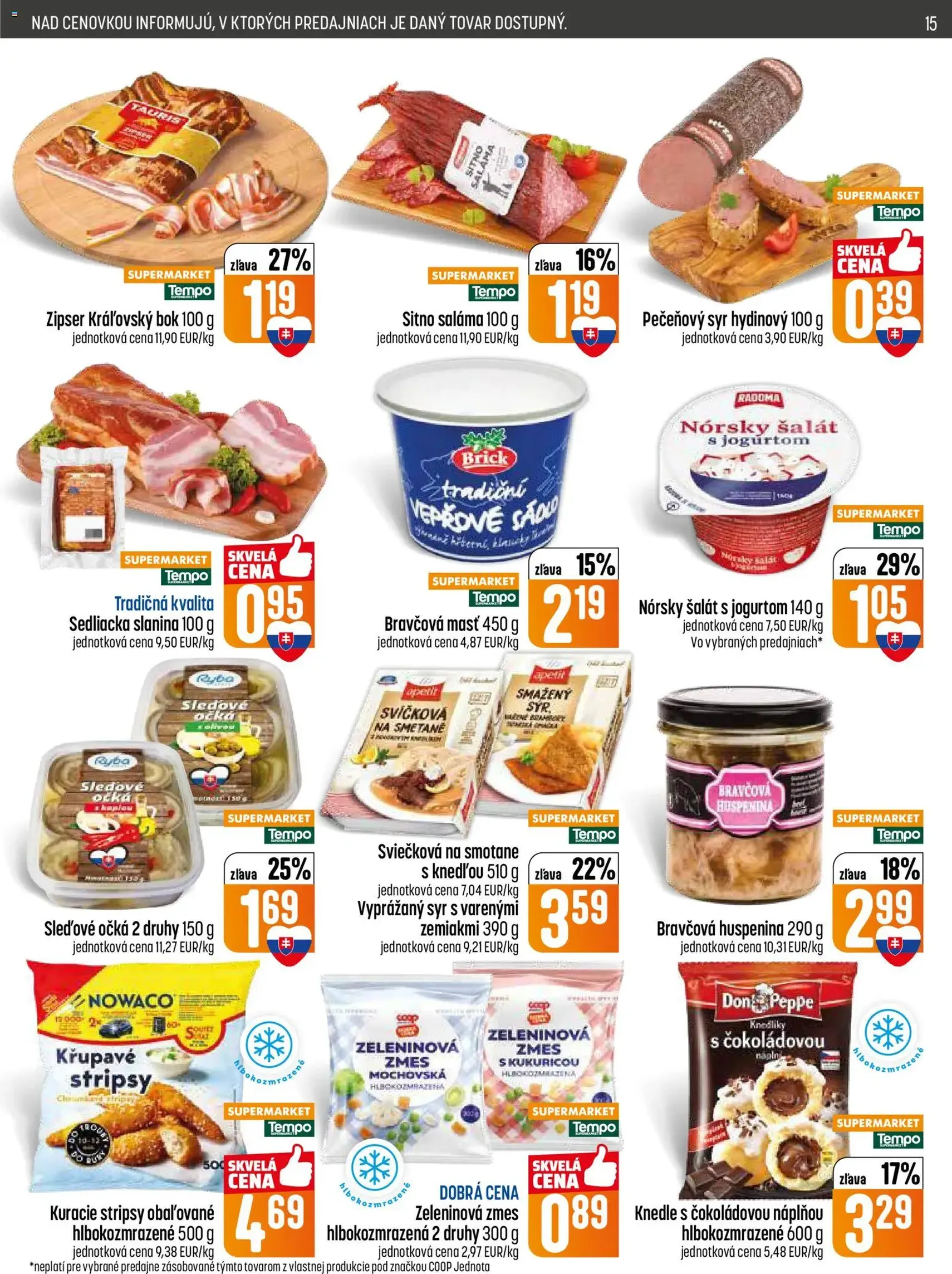 COOP Jednota leták - platný leták od 22.01.2026 strana 15 z 28
