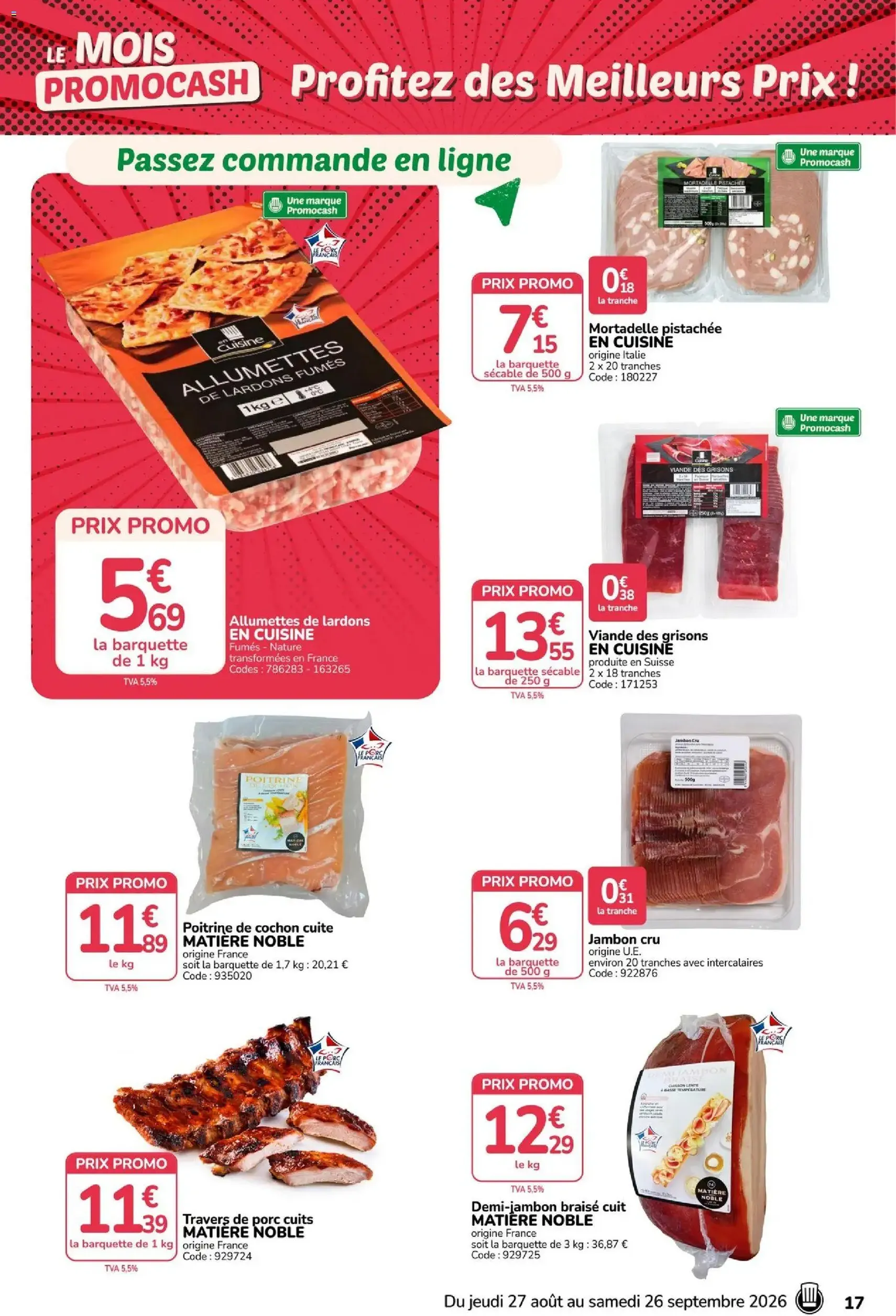 Promocash catalogue - brochure valable à partir du 27/08/2026, page 17 sur 44