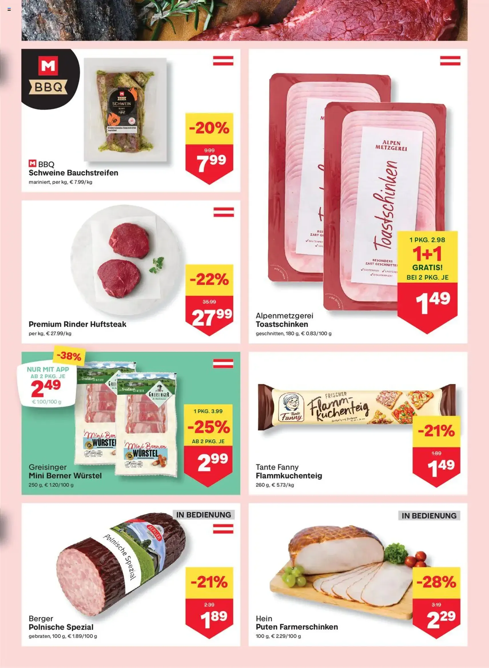 MPREIS Flugblatt - Gültiger Prospekt ab 07.08.2025, Seite 3 von insgesamt 12