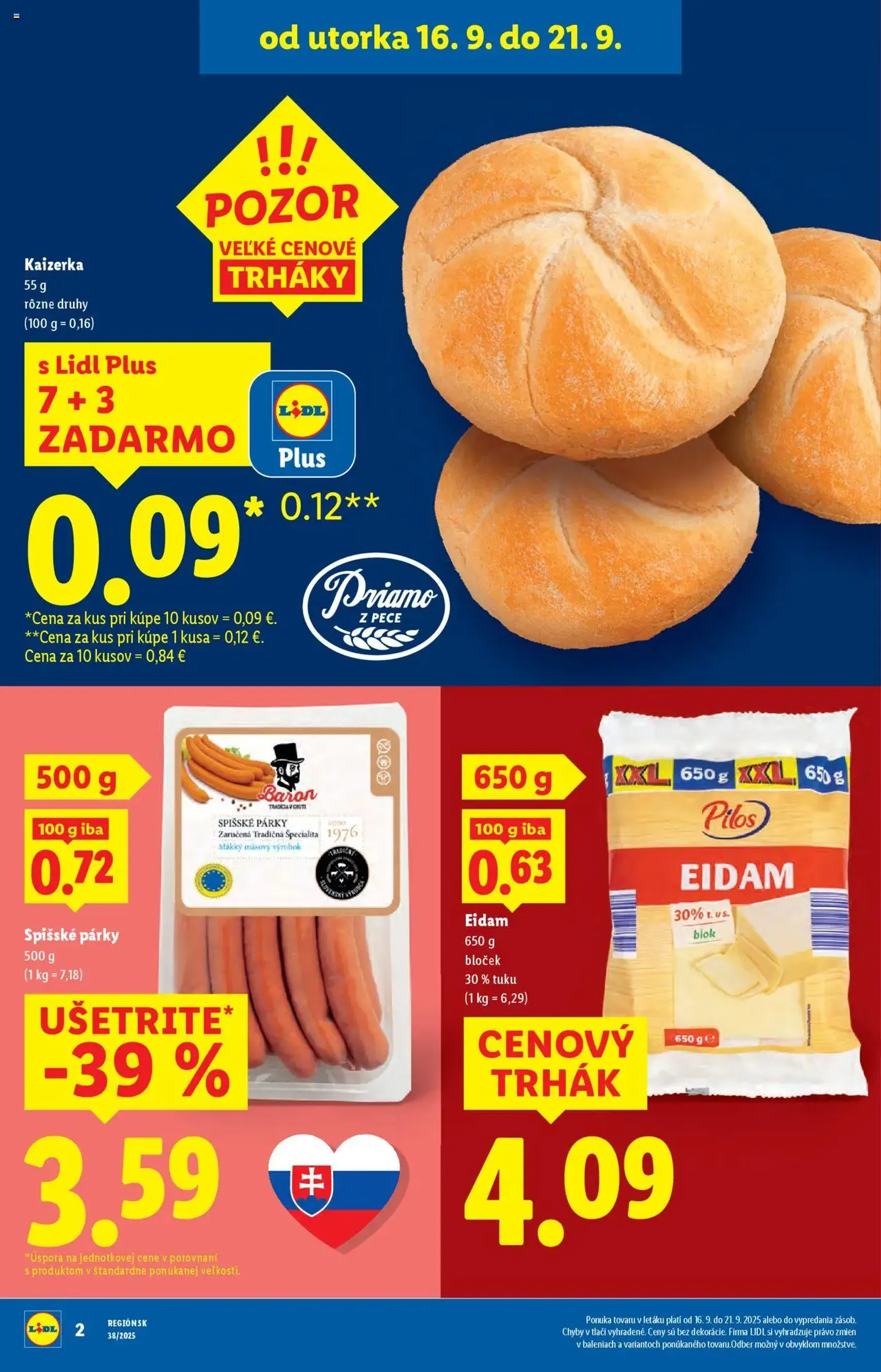 Lidl leták - platný leták od 16.09.2025 strana 2 z 111 Lidl leták - platný leták od 16.09.2025 strana 2 z 111