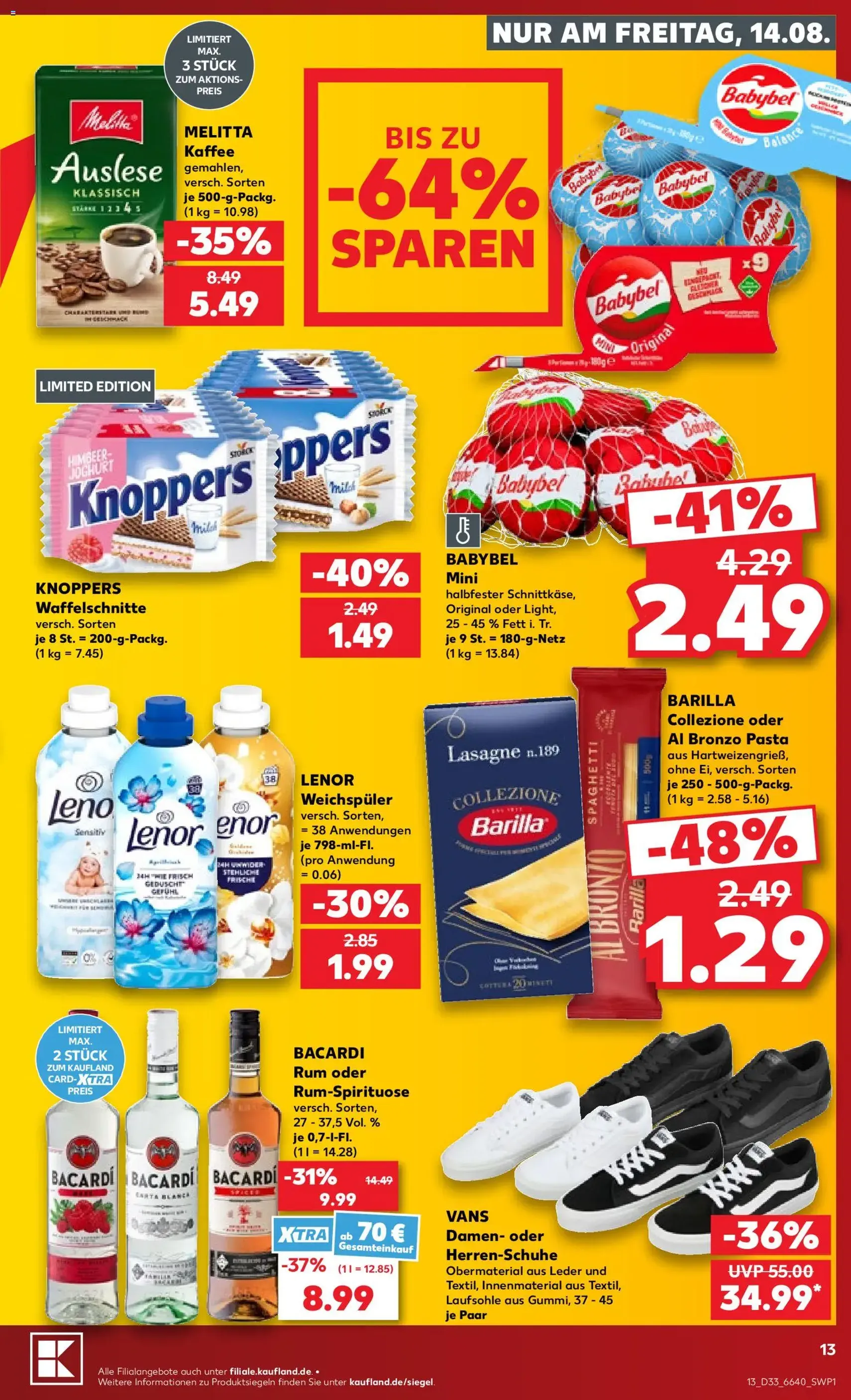Kaufland Prospekt - Gültiger Prospekt ab 13.08.2026, Seite 13 von insgesamt 54