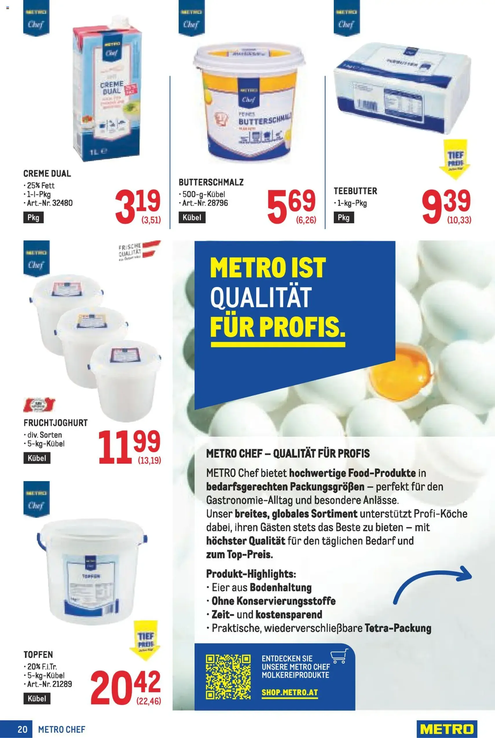 Metro angebote Profi - Gültiger Prospekt ab 19.02.2026, Seite 20 von insgesamt 64